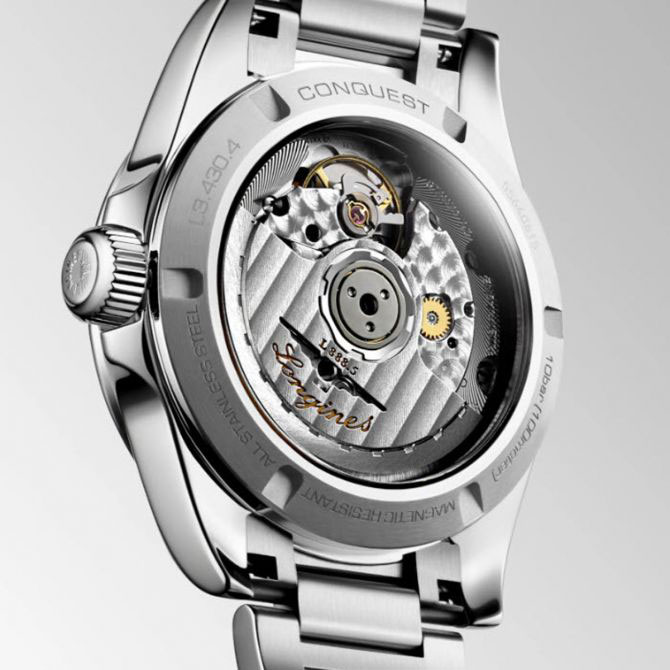 Longines Conquest Watch Brown Dial, 34mm