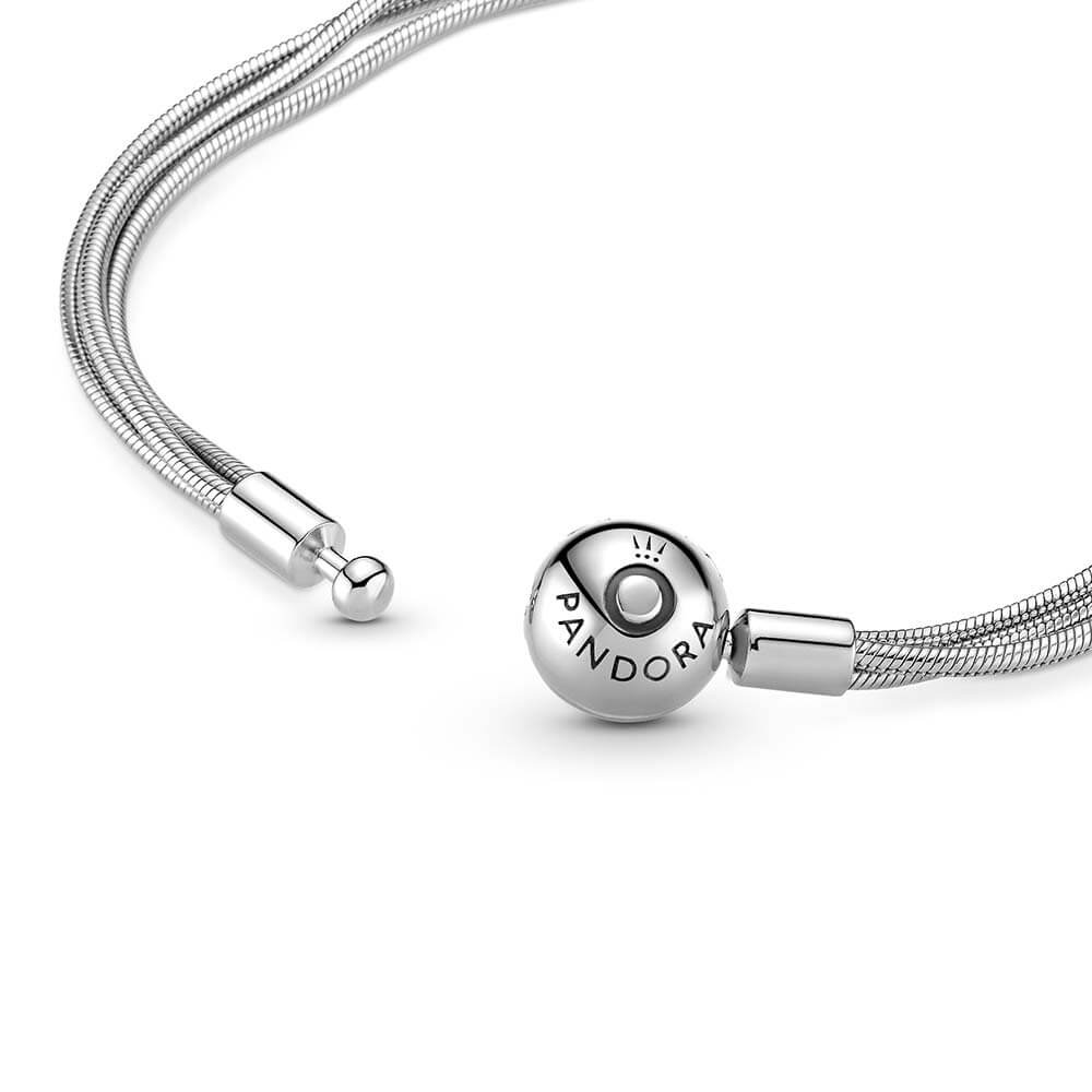 Pandora Moments Multi Snake Chain Bracelet Sterling