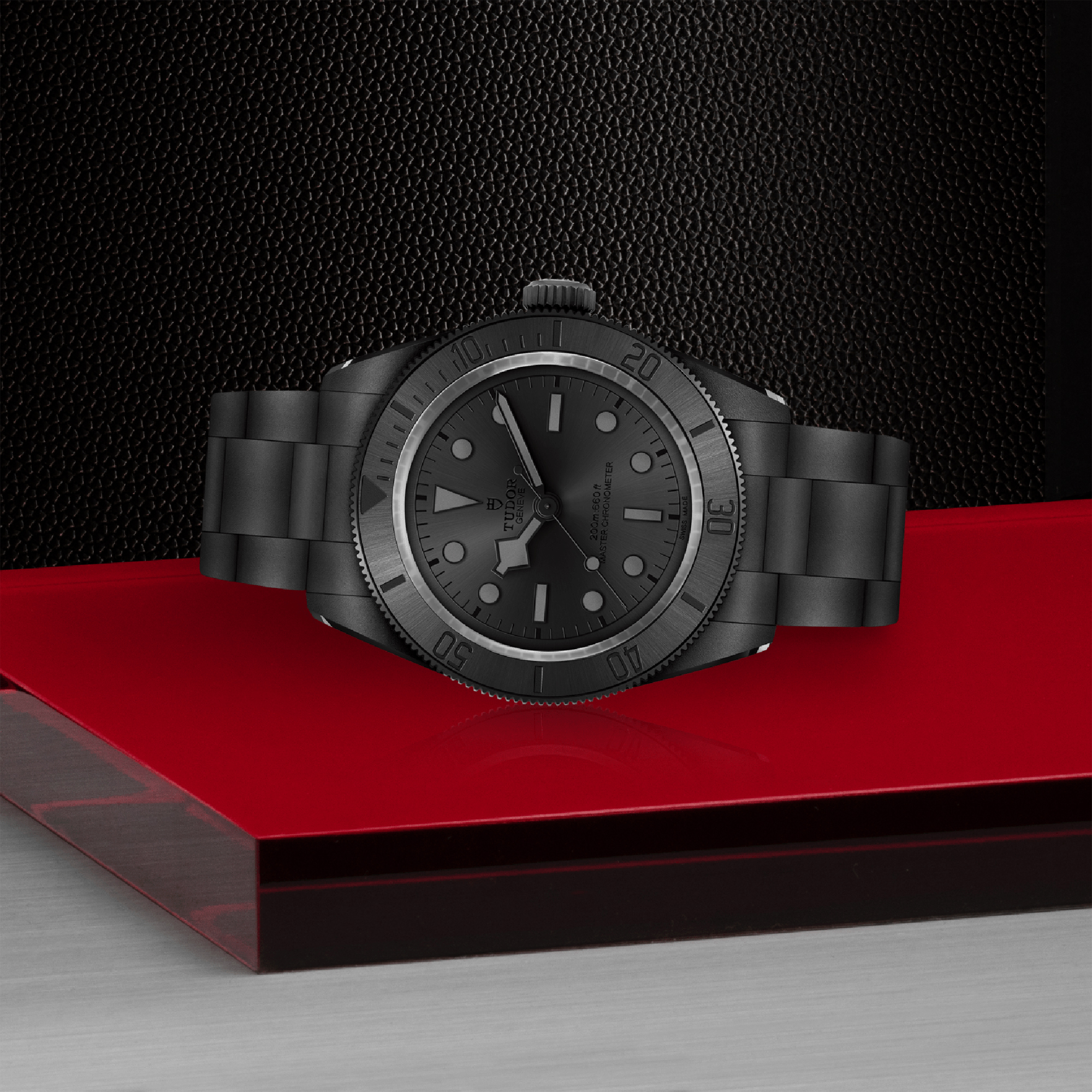 TUDOR Black Bay Ceramic Black Dial Watch, 41mm