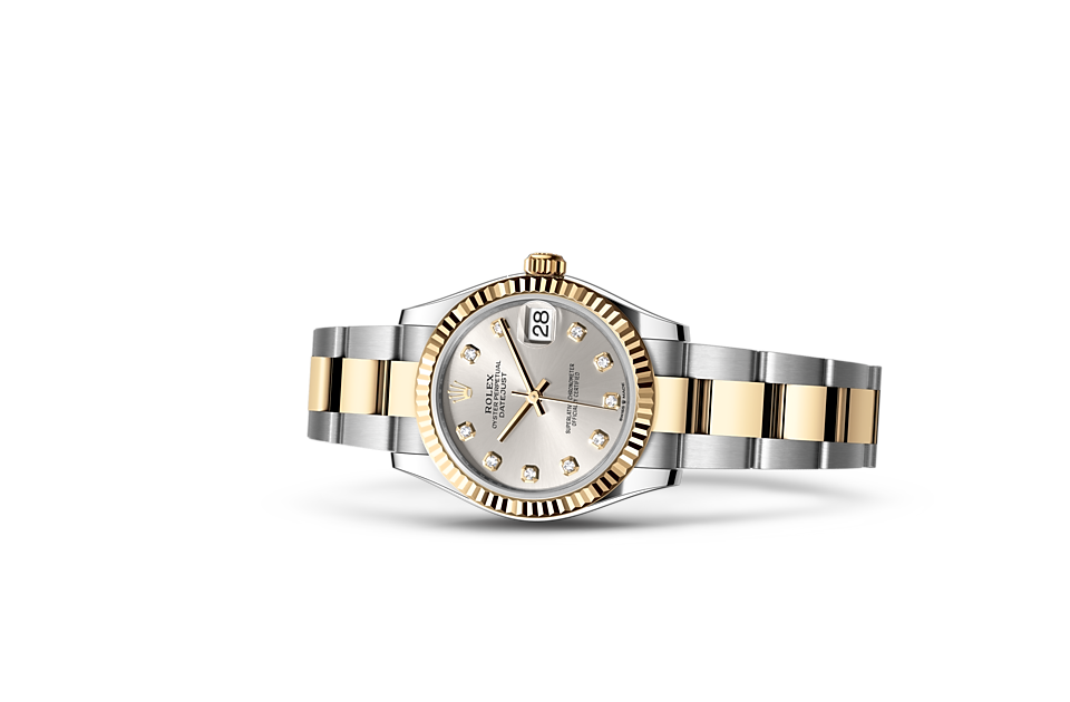 Rolex Datejust 31 Datejust Oyster, 31 mm, Oystersteel and yellow gold - M278273-0019 at Ben Bridge