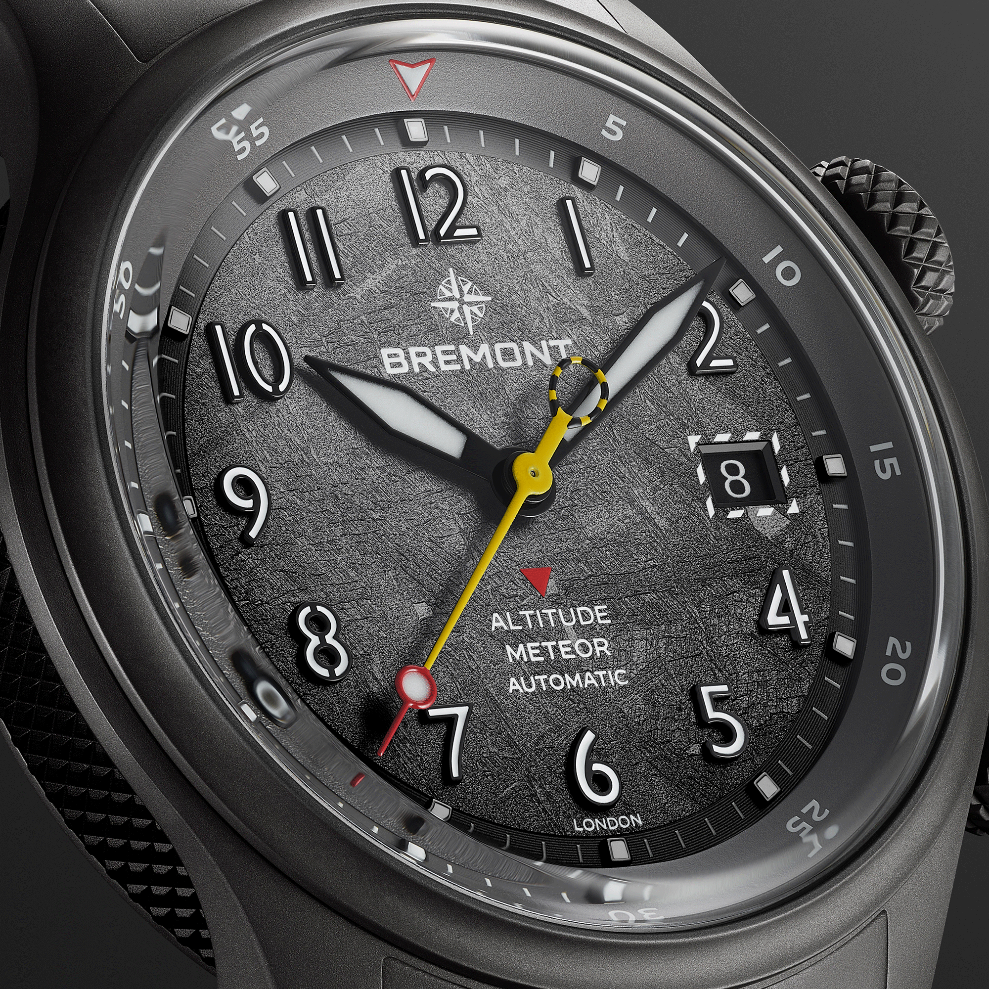 Bremont Altitude MB Meteor Stealth Gray Dial Watch, 42mm