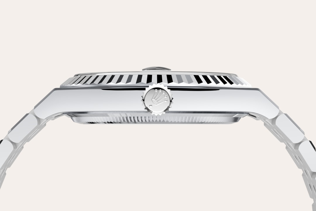 rolex land-dweller in platinum, m127336-0001 - platinum - ben bridge