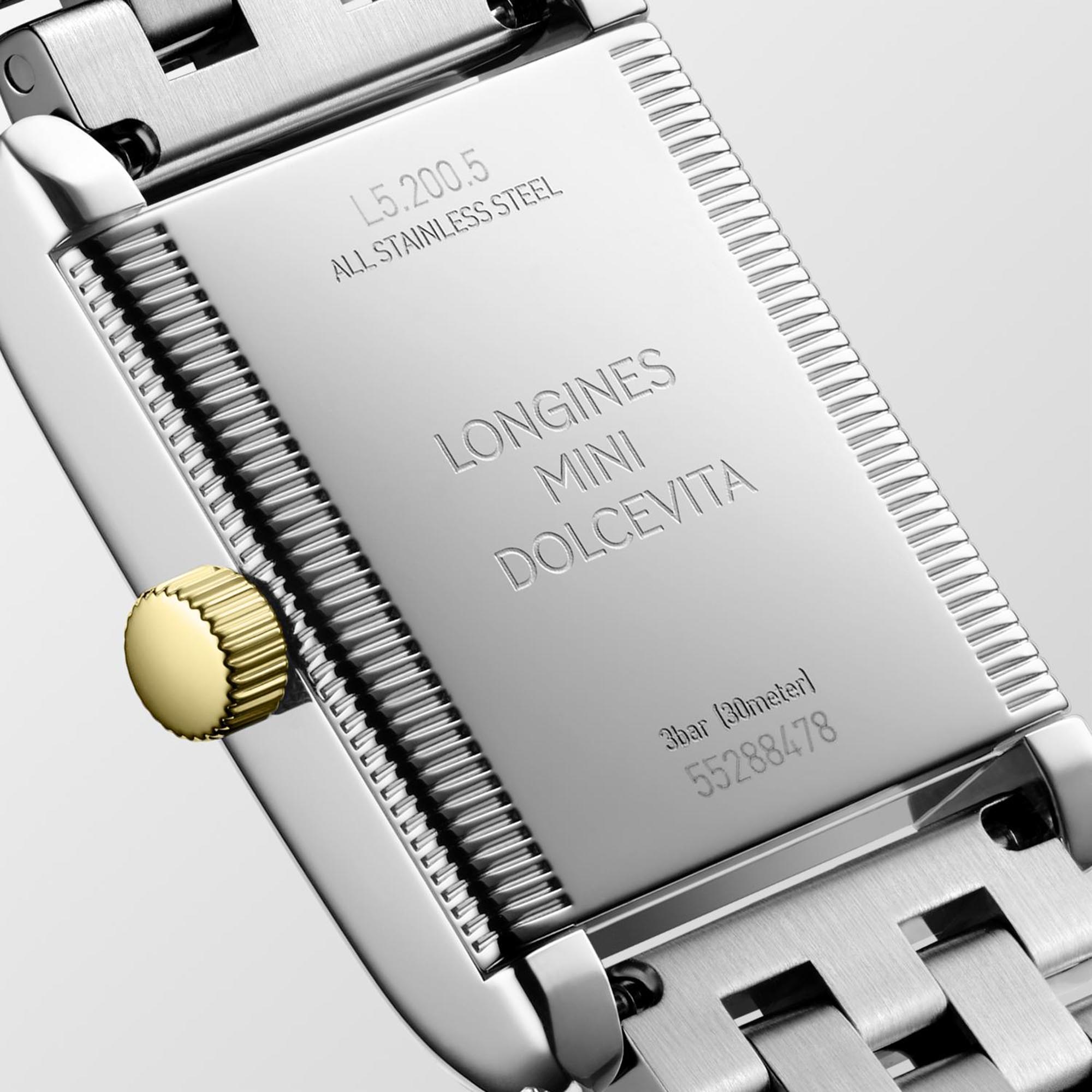 Longines Mini Dolcevita Silver Dial Watch, 21.5mm x 29mm