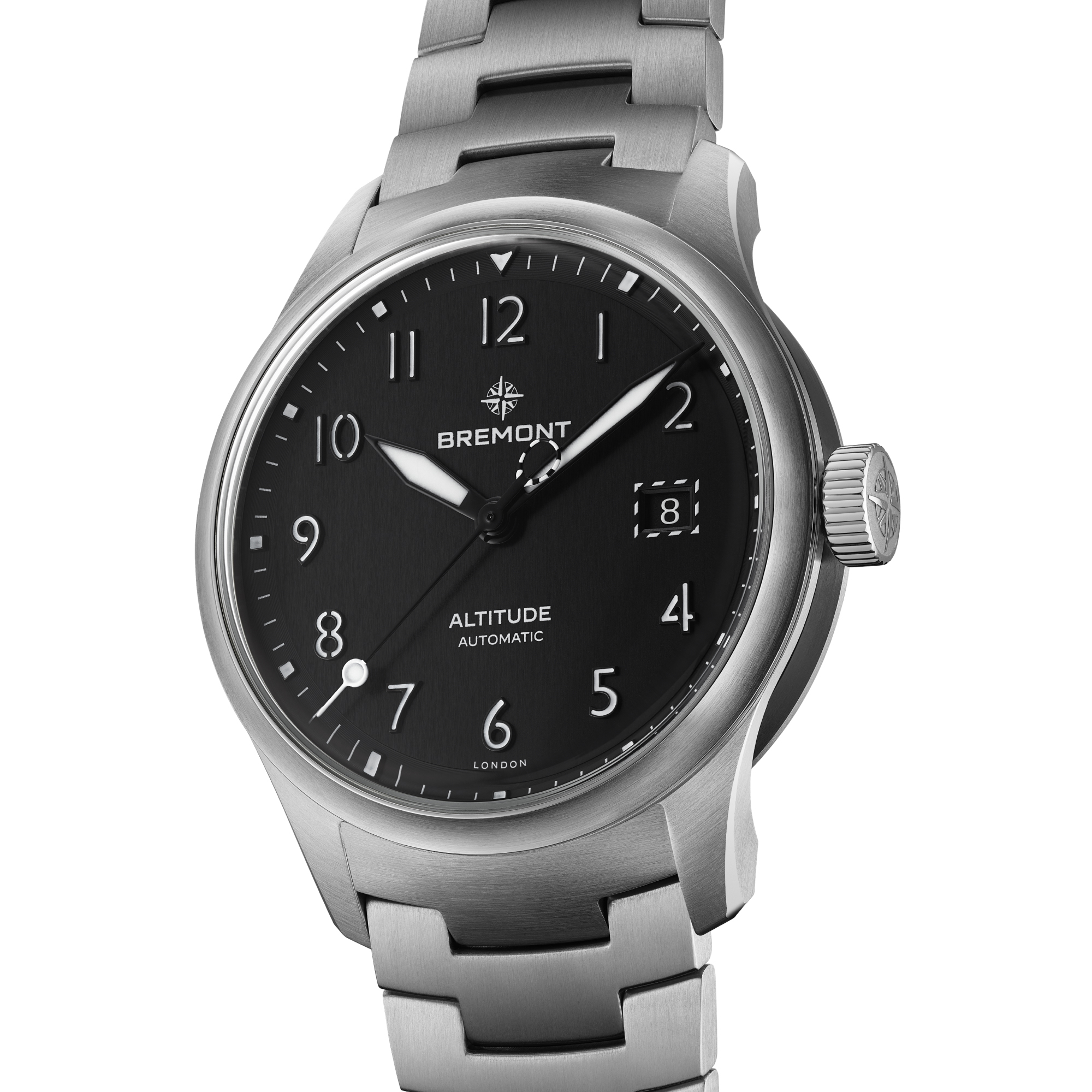 Bremont Altitude Date Black Dial Watch, 39mm