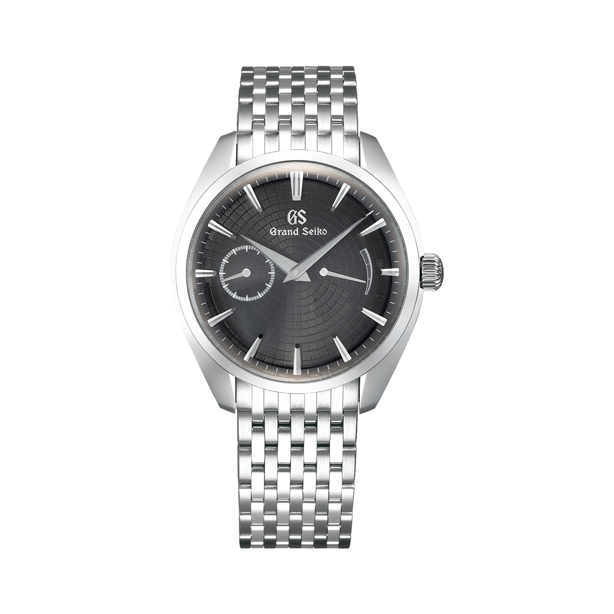 Grand Seiko Elegance Collection Watch Gray Dial Steel Bracelet