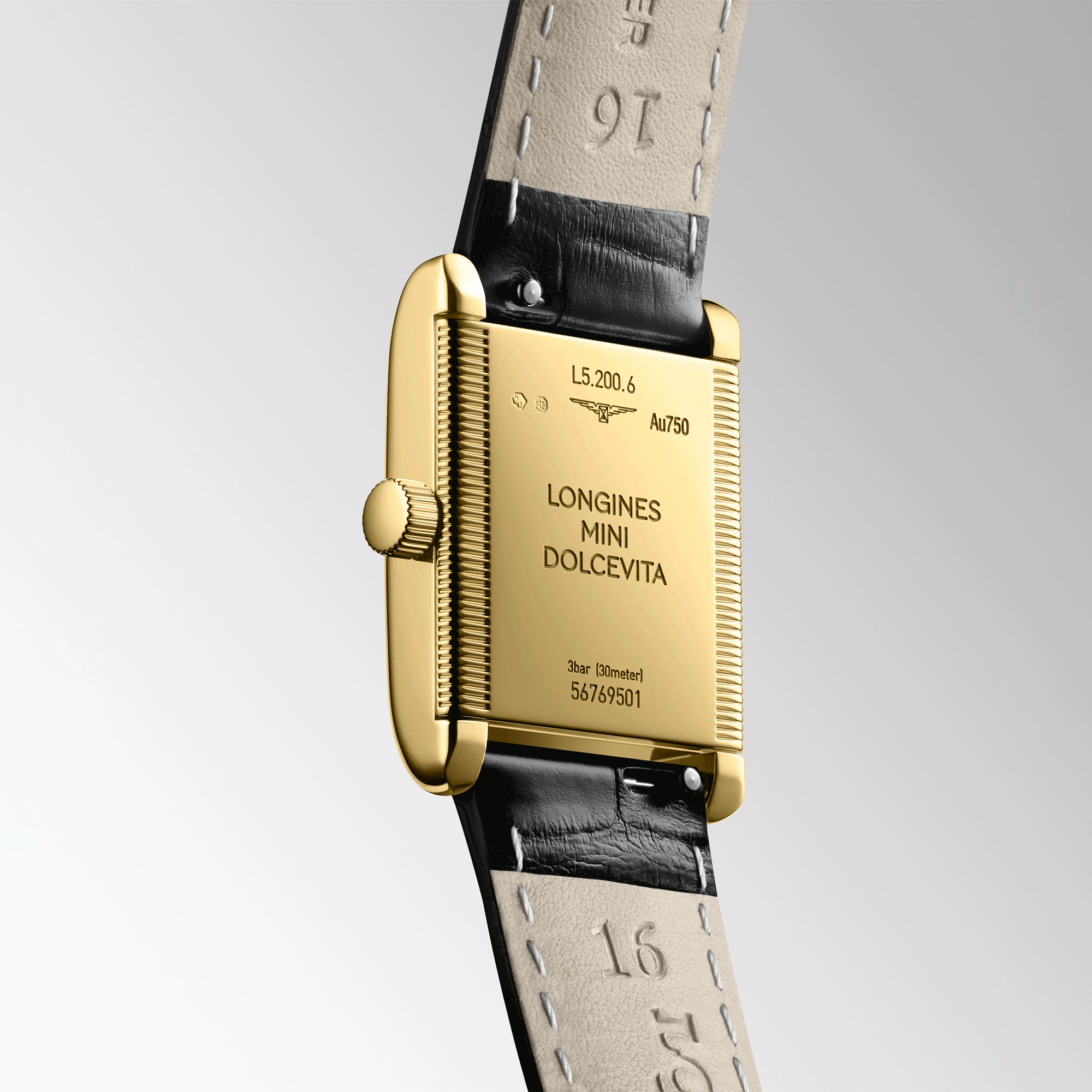 Longines Mini DolceVita Silver Dial Watch, 21.5mm x 29mm
