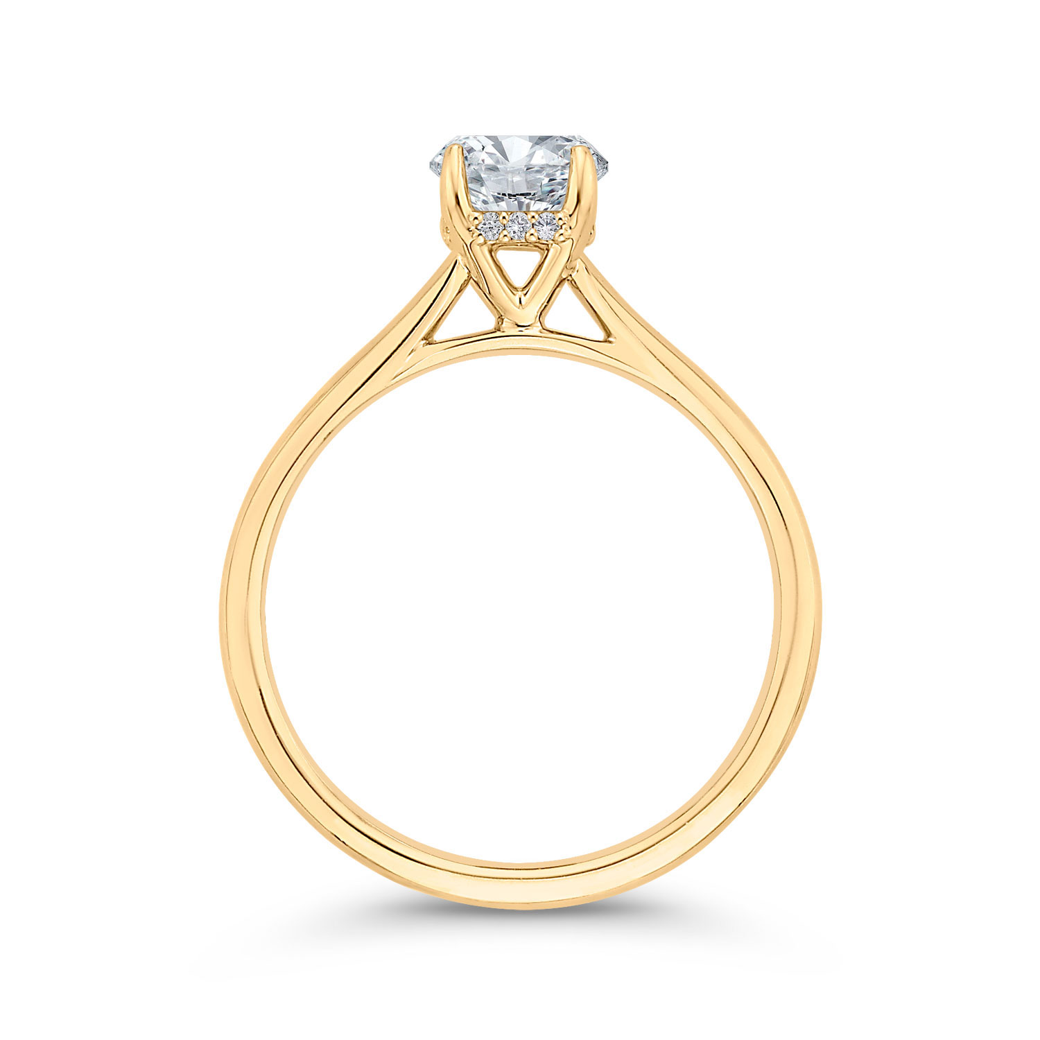 Bella Ponte Engagement Ring Setting 14K