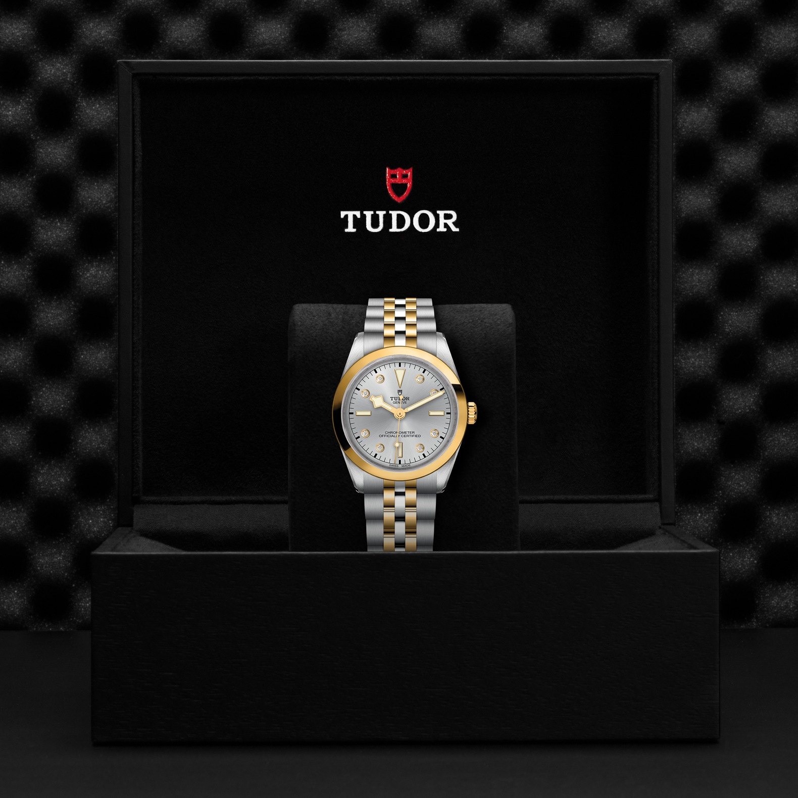 TUDOR Black Bay One 36 S&G Silver Dial Watch, 36mm
