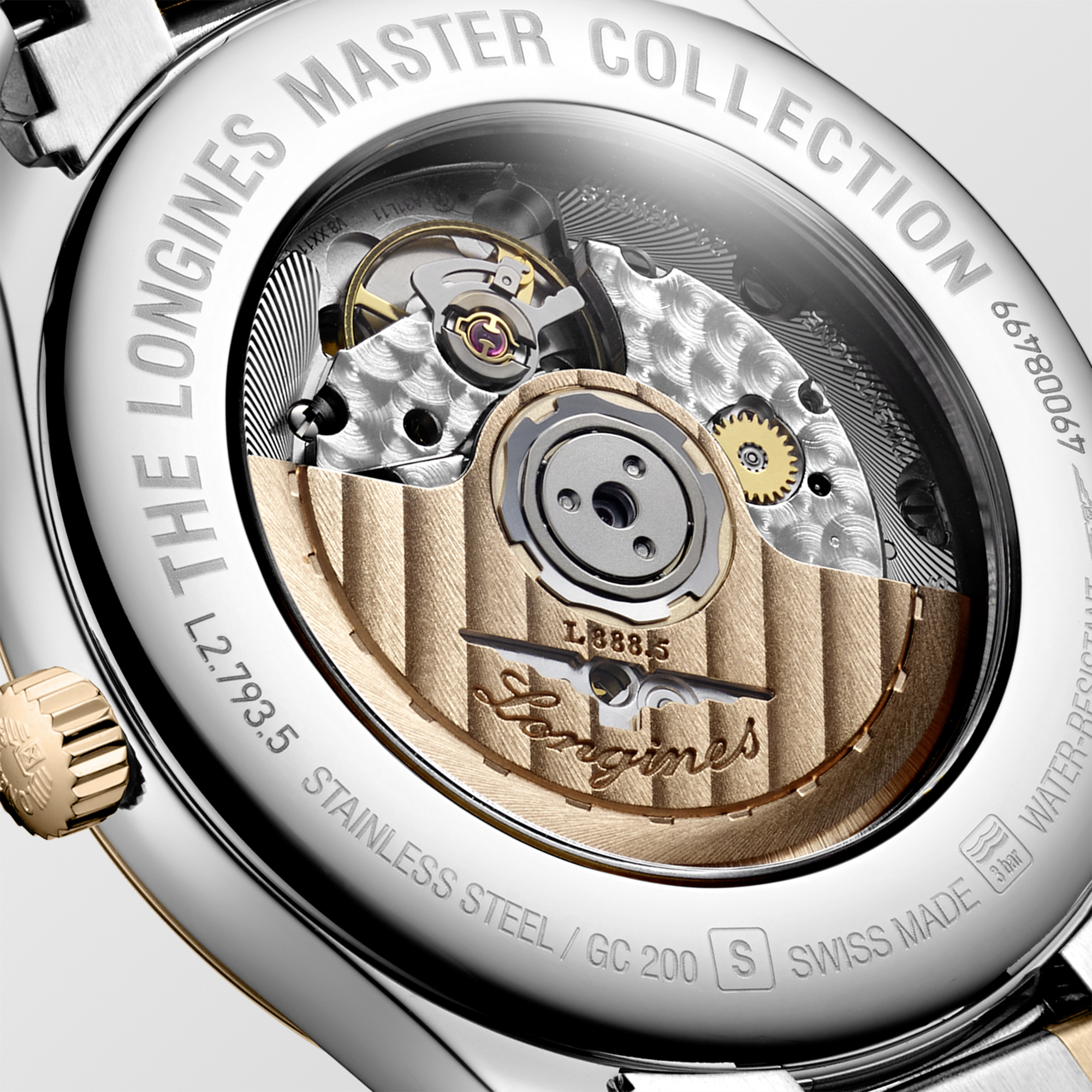 Longines Master Collection Silver Dial Watch, 40mm