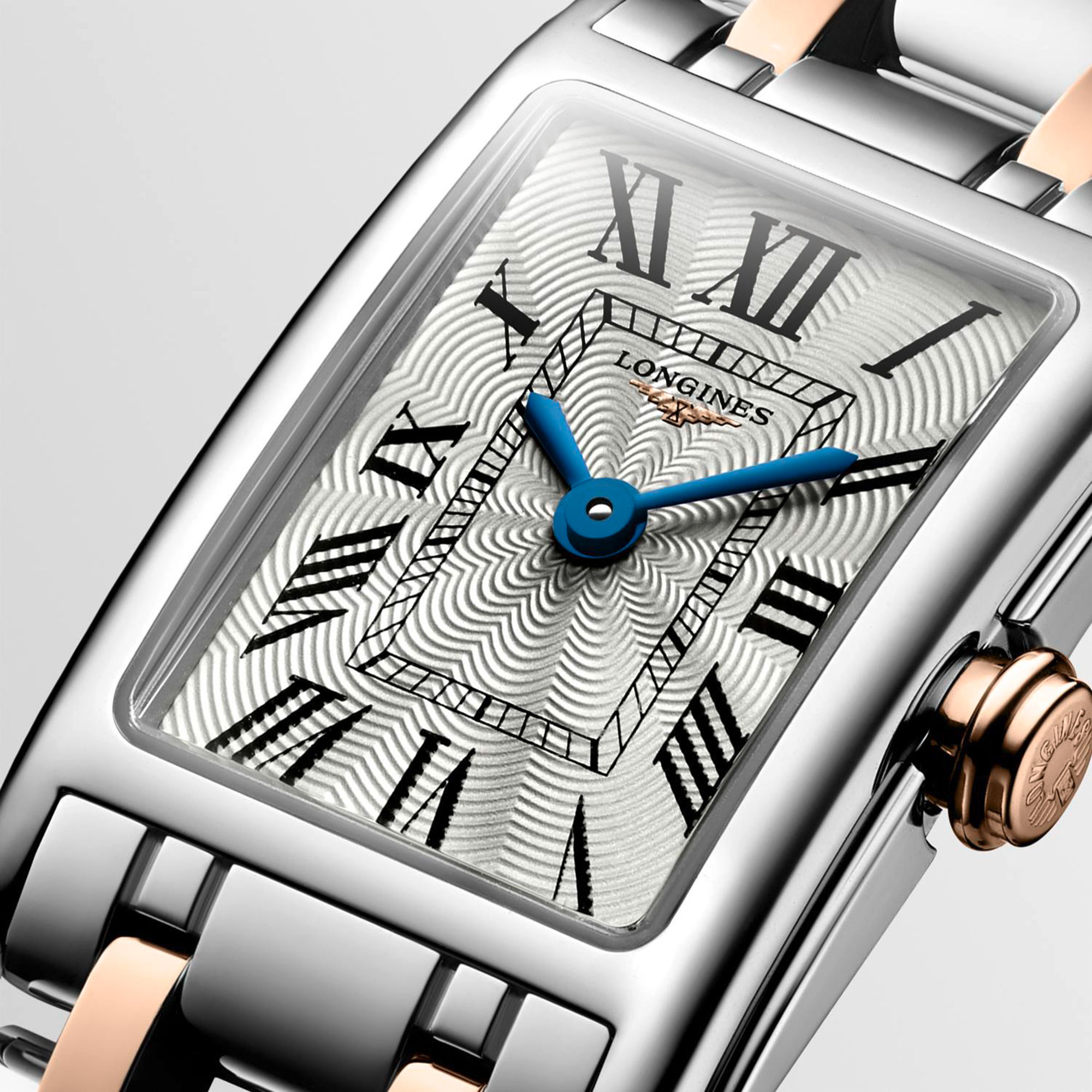 Longines DolceVita Silver Dial Watch, 17.7mm x 27mm