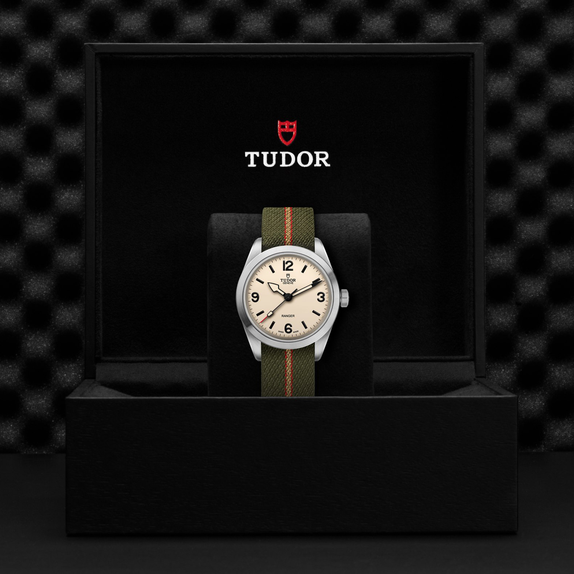 TUDOR Ranger Beige Dial Watch, 39mm