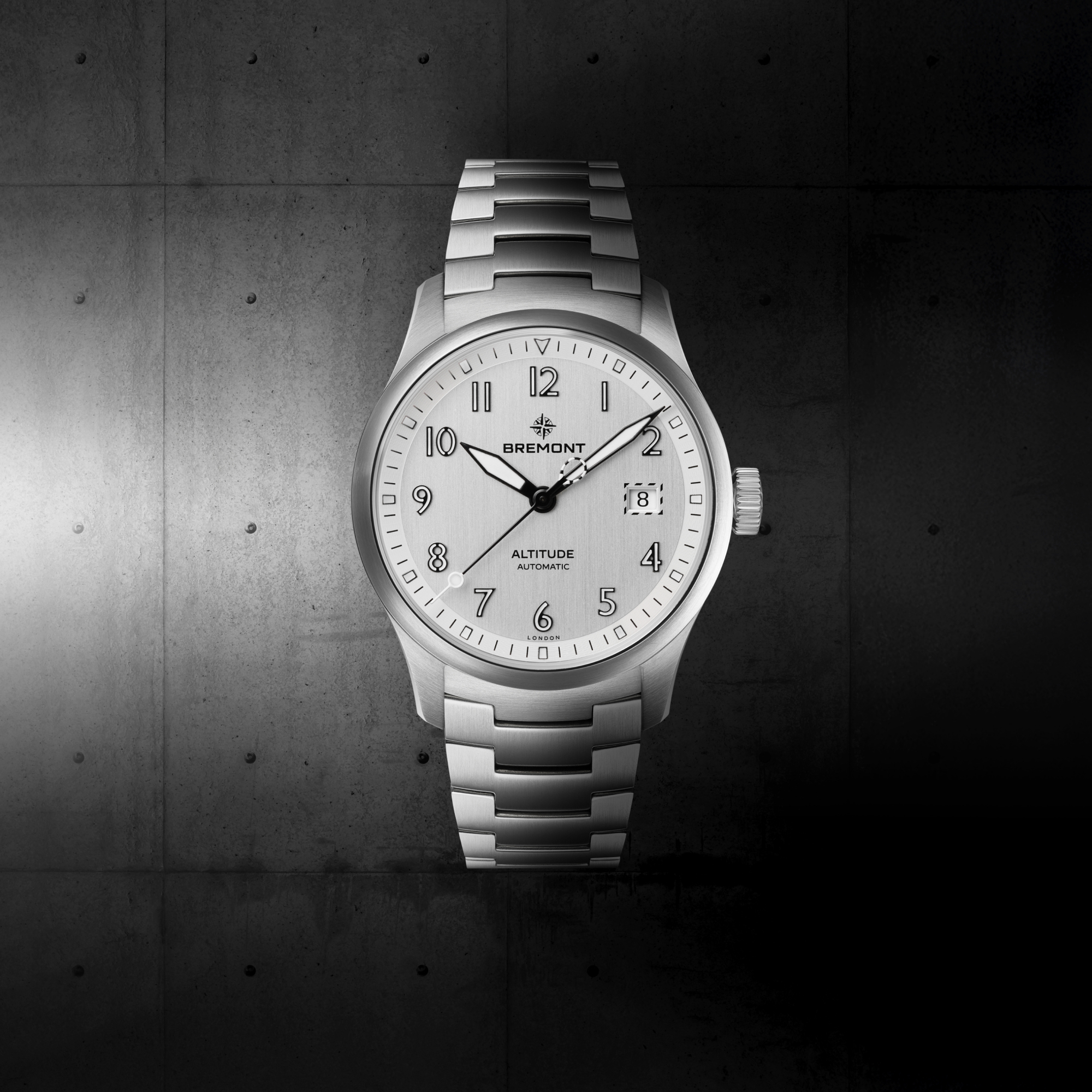 Bremont Altitude Date Silver Dial Watch, 39mm