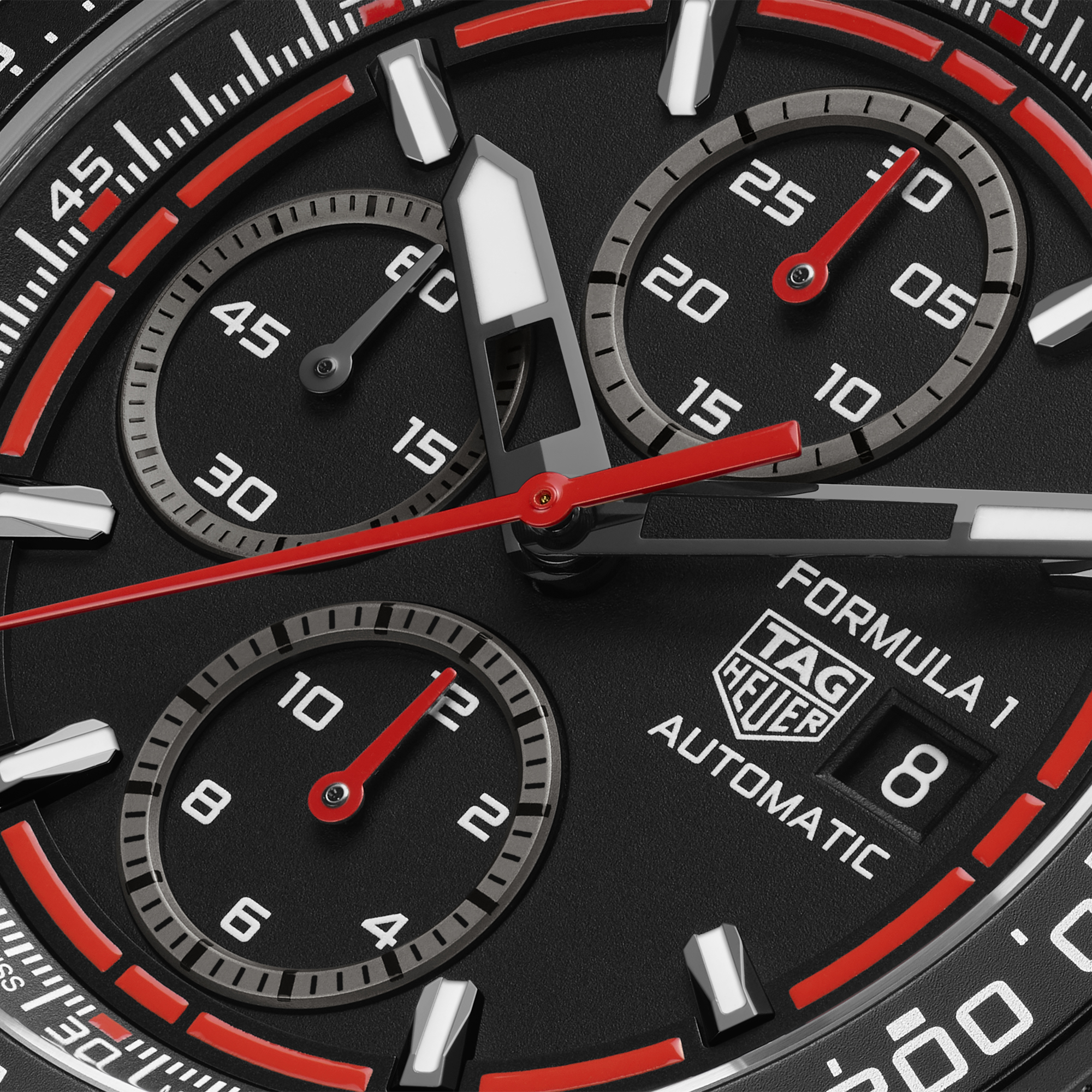 TAG Heuer Formula 1 Chronograph Black Dial watch, 44mm