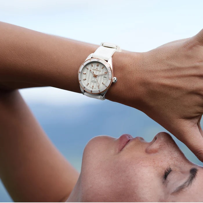 NORQAIN Adventure Sport White Dial Watch, 37mm