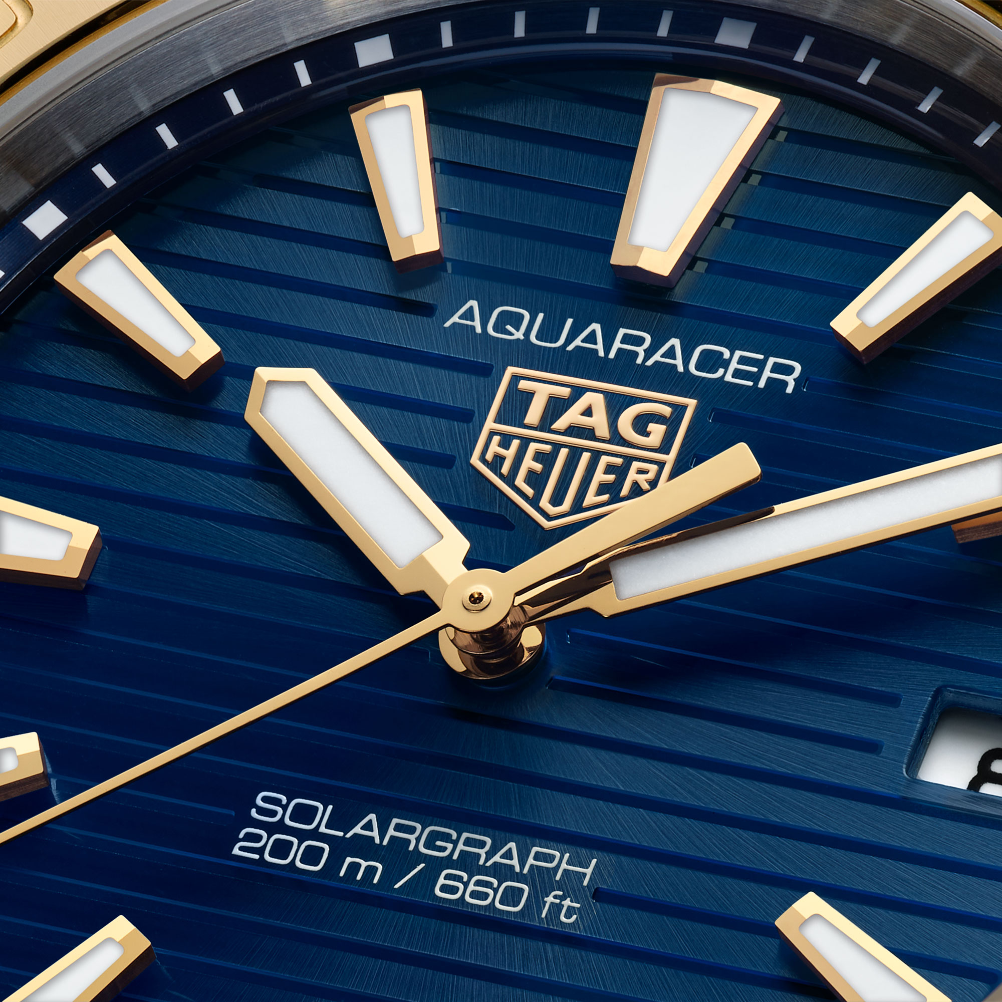 TAG Heuer Aquaracer Professional 200 Solargraph Blue Dial Watch, 40mm