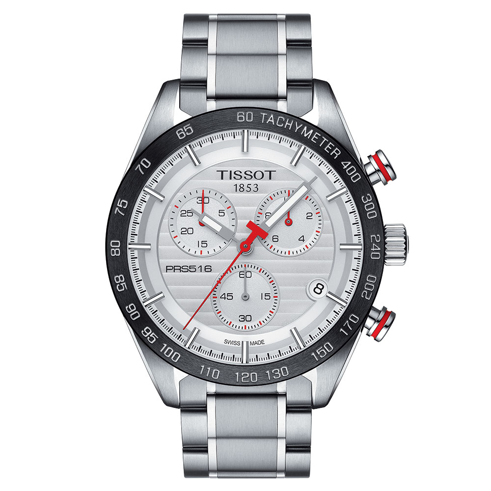 Tissot PRS 516 Chrono T-Sport Quartz Watch, 42mm - T1004171103100 | Ben ...