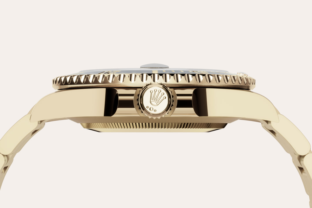 rolex submariner in 18 ct yellow gold, m126618ln-0002 - 18 ct yellow gold - ben bridge