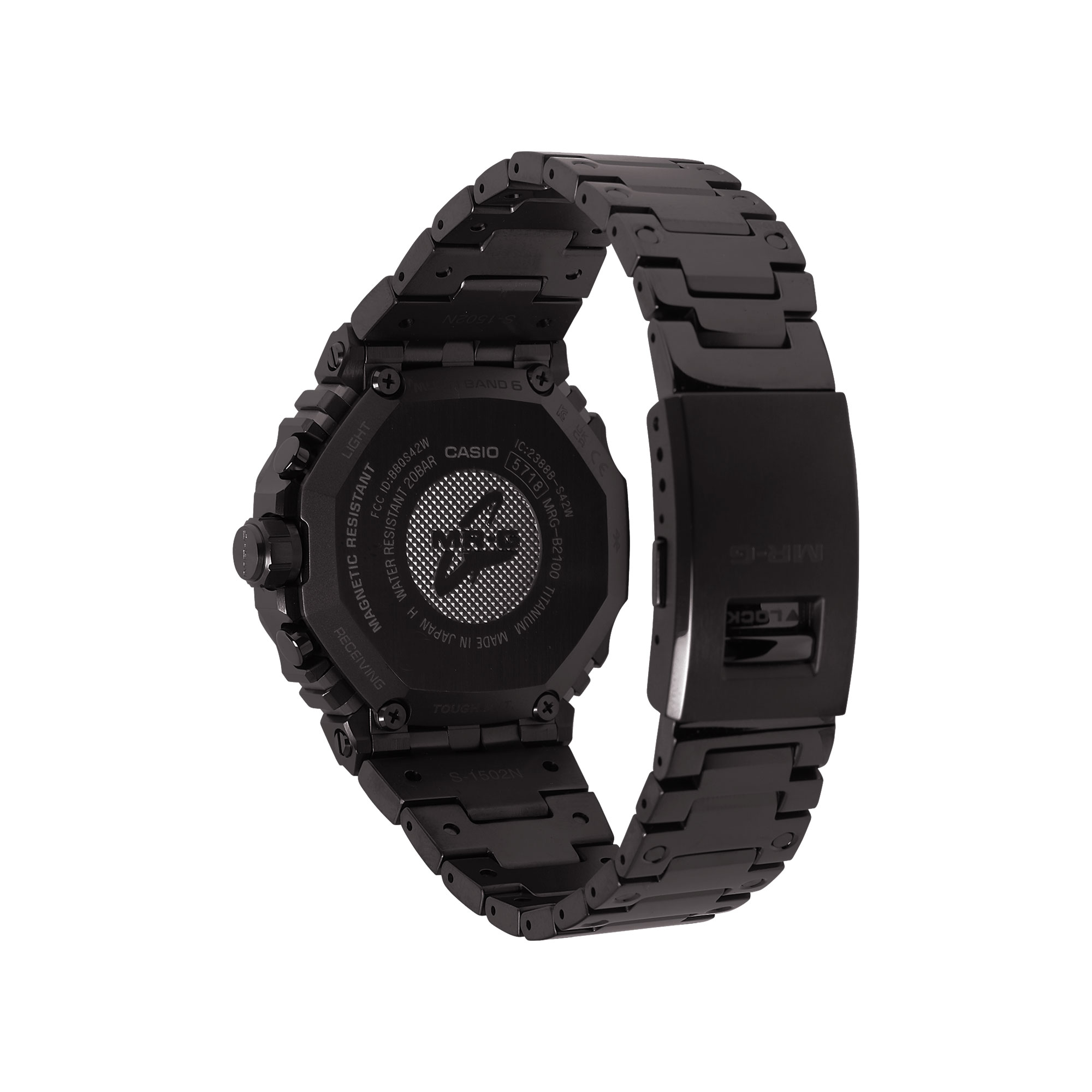 G-Shock MR-G Black Dial Watch, 44.4mm