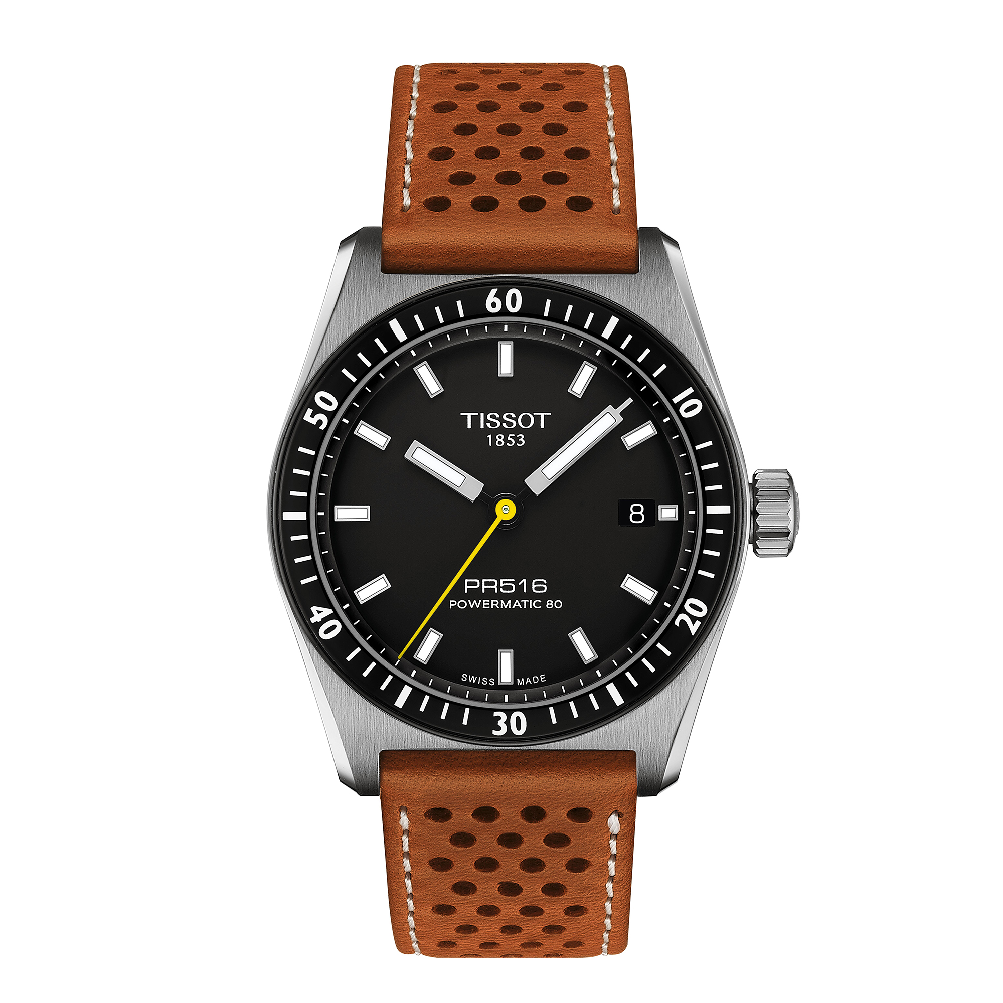 腕時計(アナログ) TISSO PRS516 TISSOT PR516 Black Dial Watch, 38mm