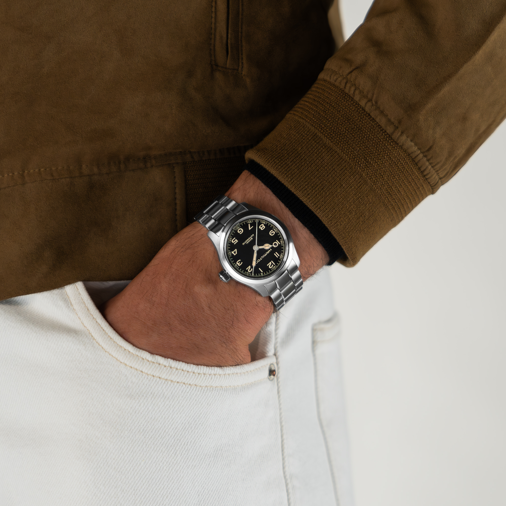 Hamilton Khaki Field Murph Watch Black Dial, 38mm
