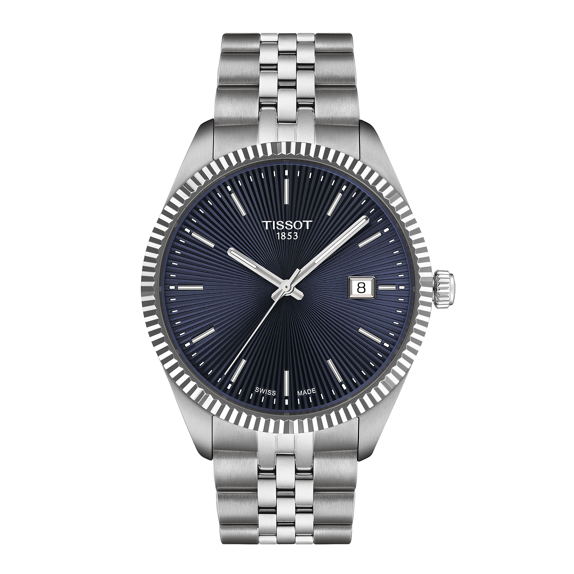 TISSOT Ballade Blue Dial Watch, 40mm