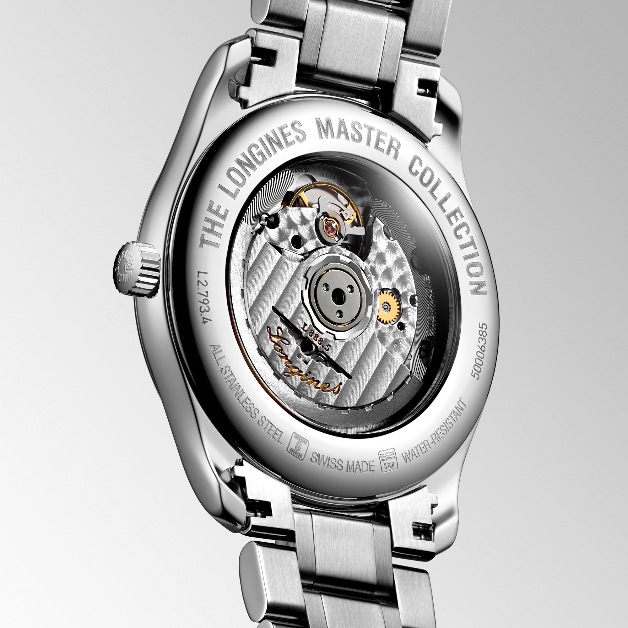 Longines Master Collection Silver Dial Watch, 40mm