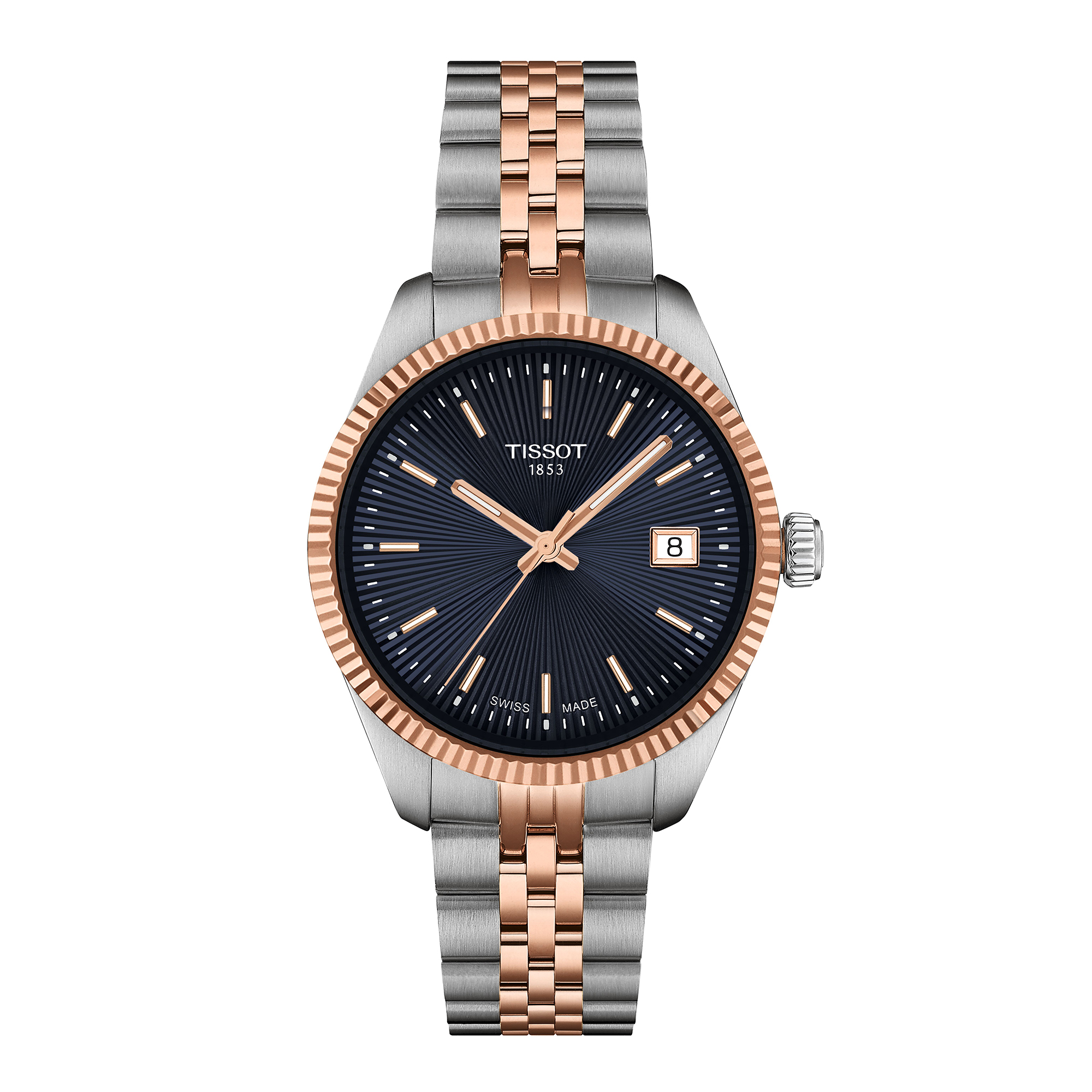 TISSOT Ballade Blue Dial Watch, 34mm