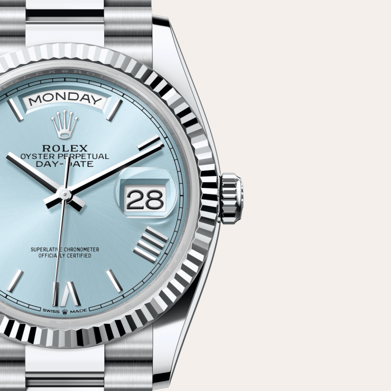 Rolex Day-Date 36 Platinum, M128236-0018 | Ben Bridge
