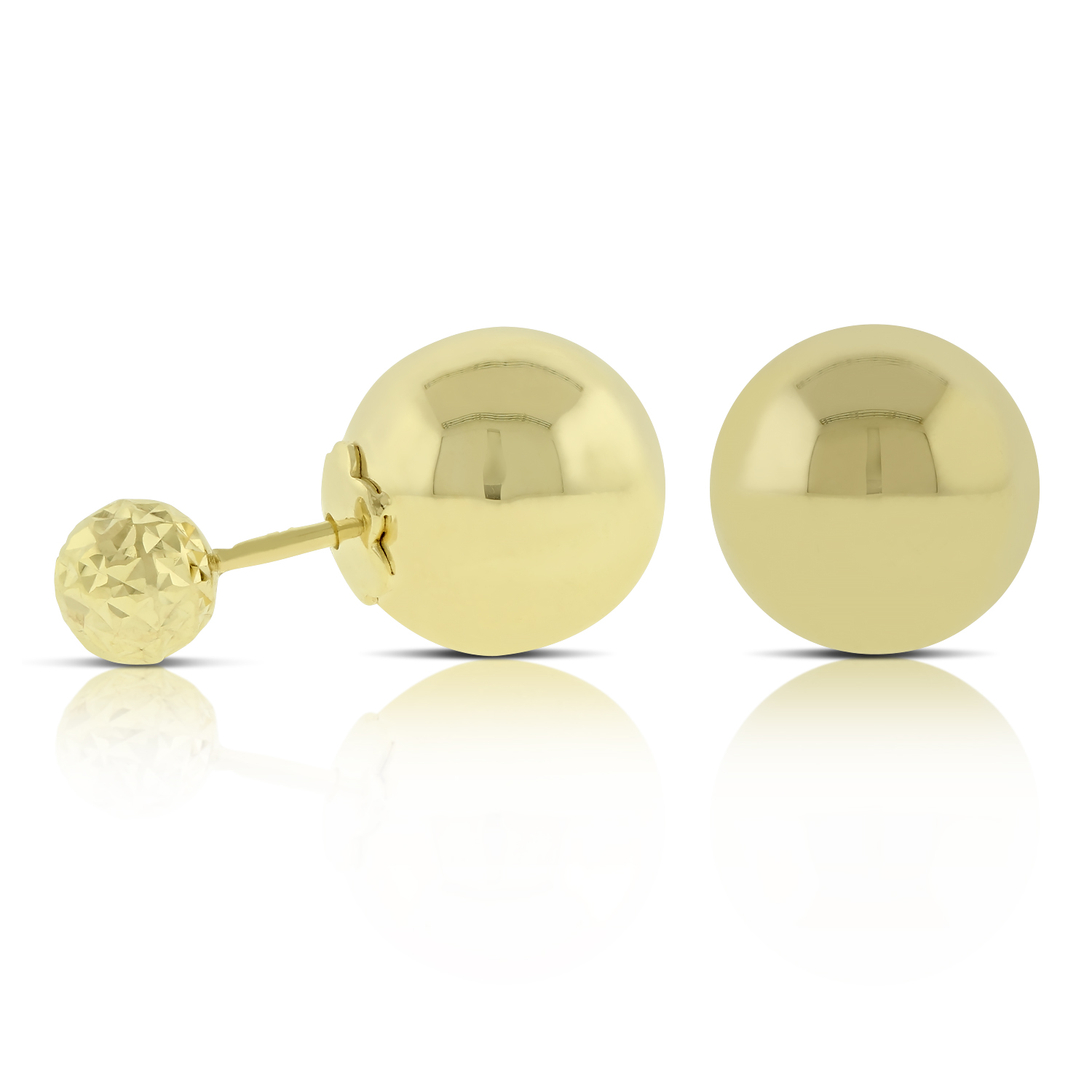 Double Ball Stud Earrings 14K Ben Bridge Jeweler