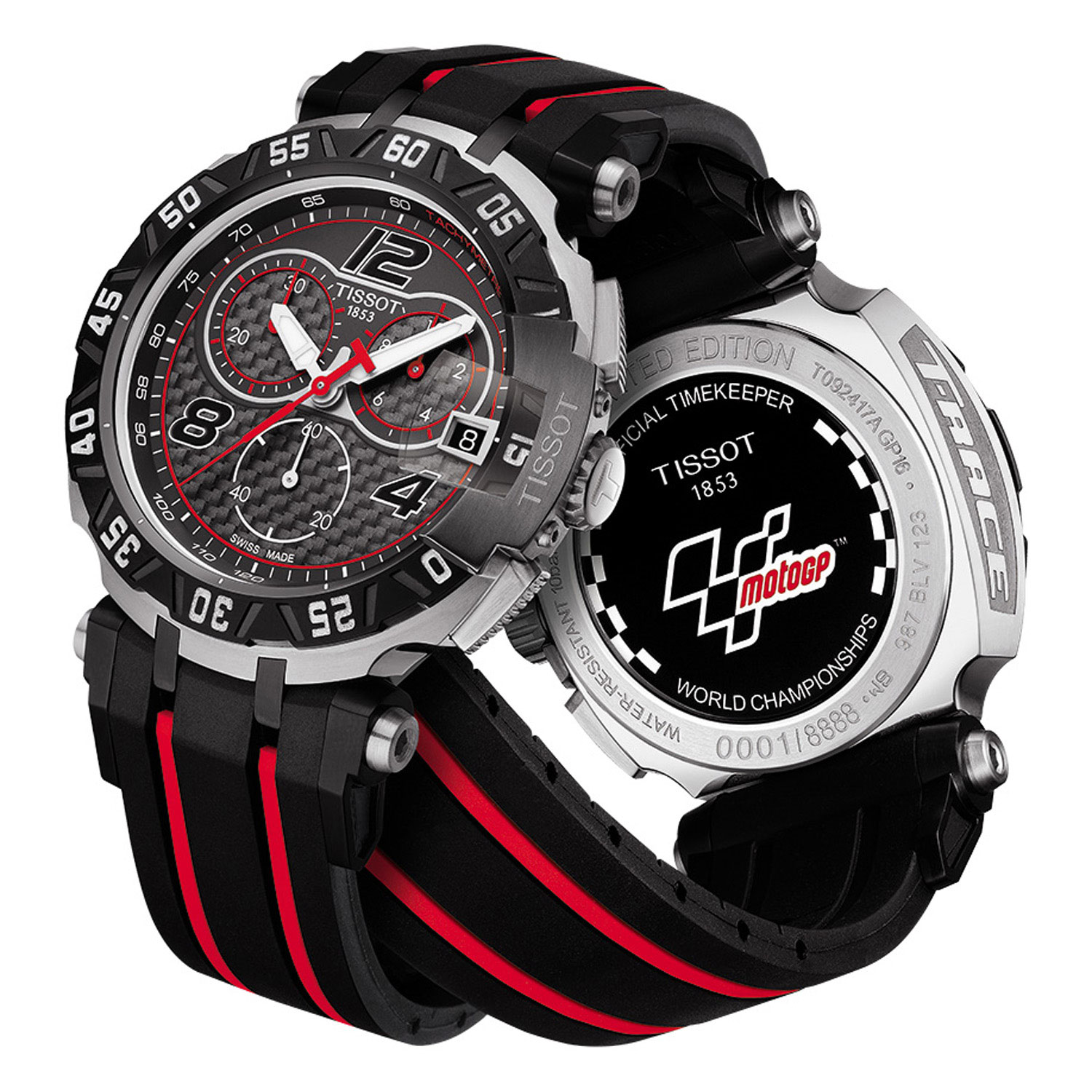 TISSOT T-Race MotoGP 2016 Black Dial Watch, 45mm