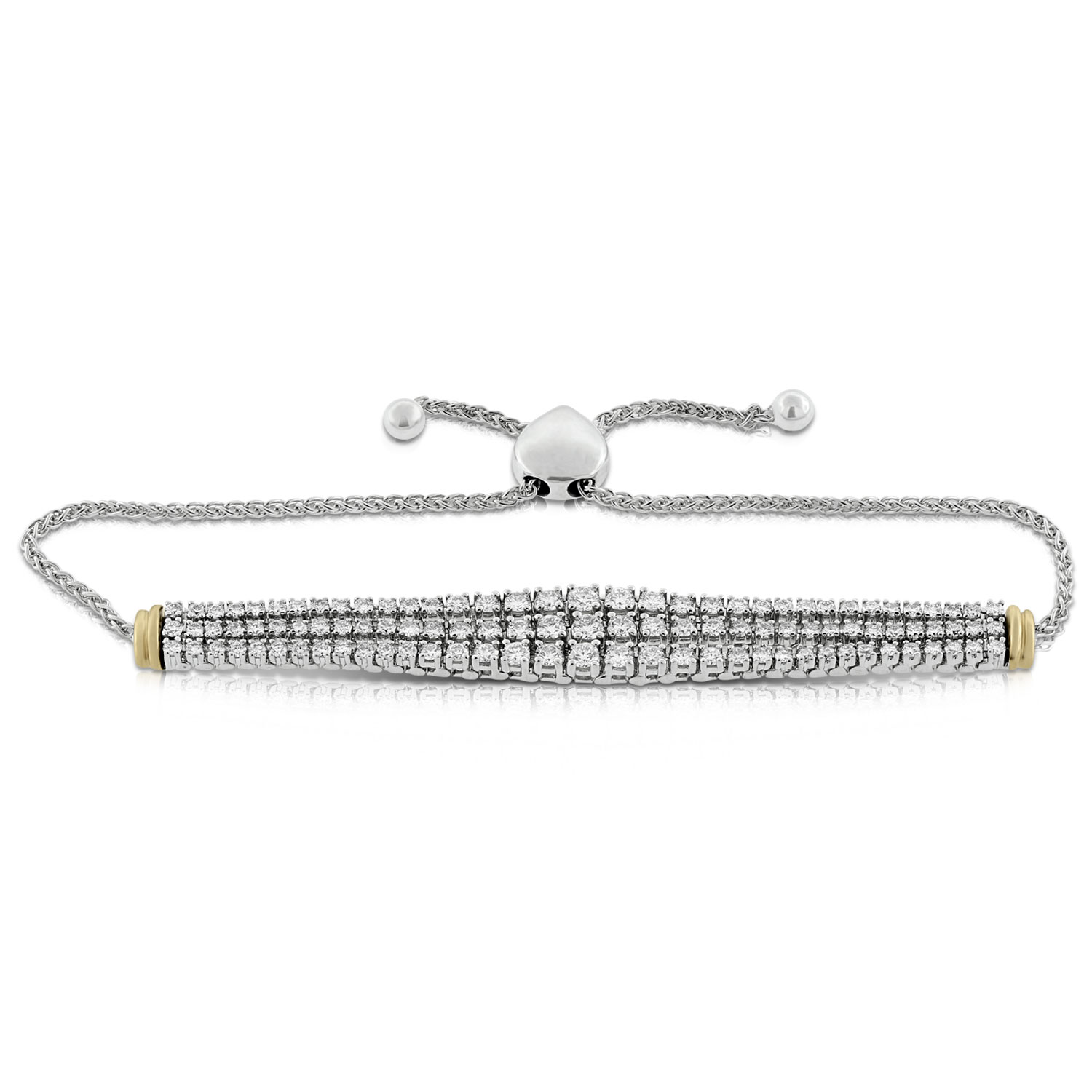 Bolo Diamond Bracelet, 3 ctw. 14K Ben Bridge Jeweler