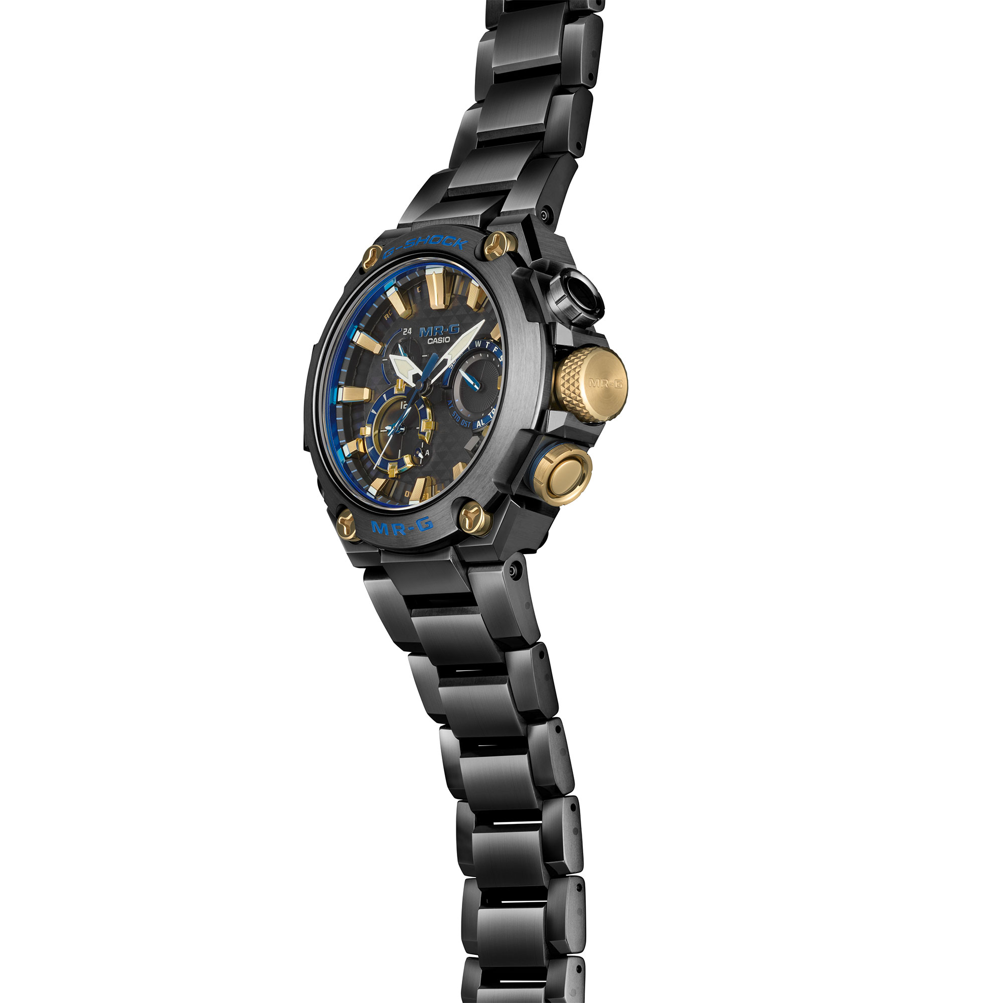 G-Shock MR-G Kachi-Iro Black Dial Watch, 54mm