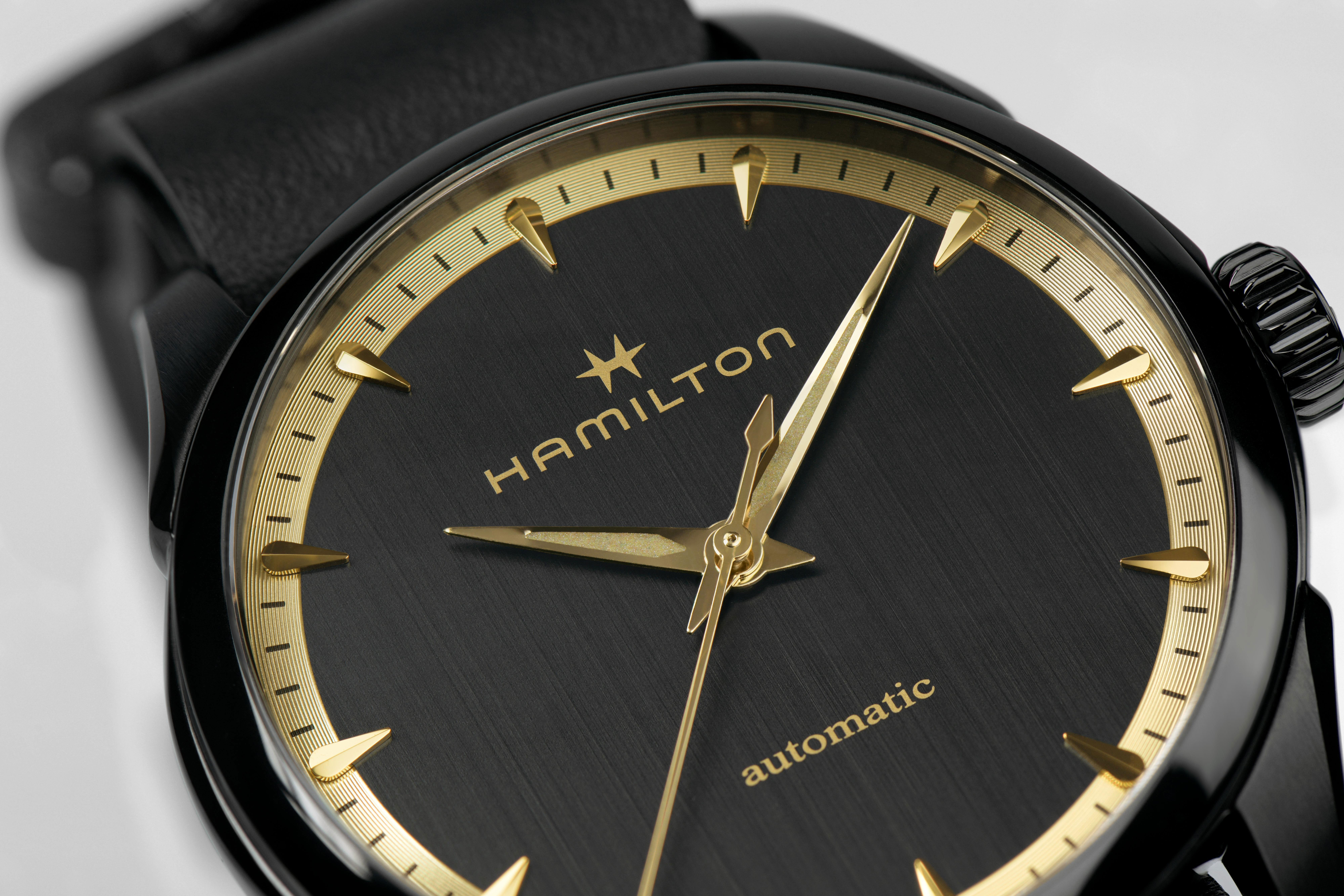 Hamilton Jazzmaster Auto Black Dial Watch, 36mm