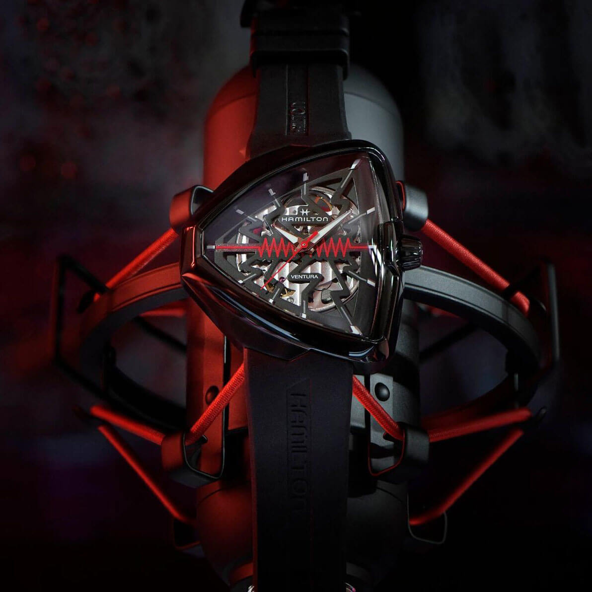 Hamilton Ventura Elvis80 Skeleton Automatic Watch, 42.5 x 44.6mm