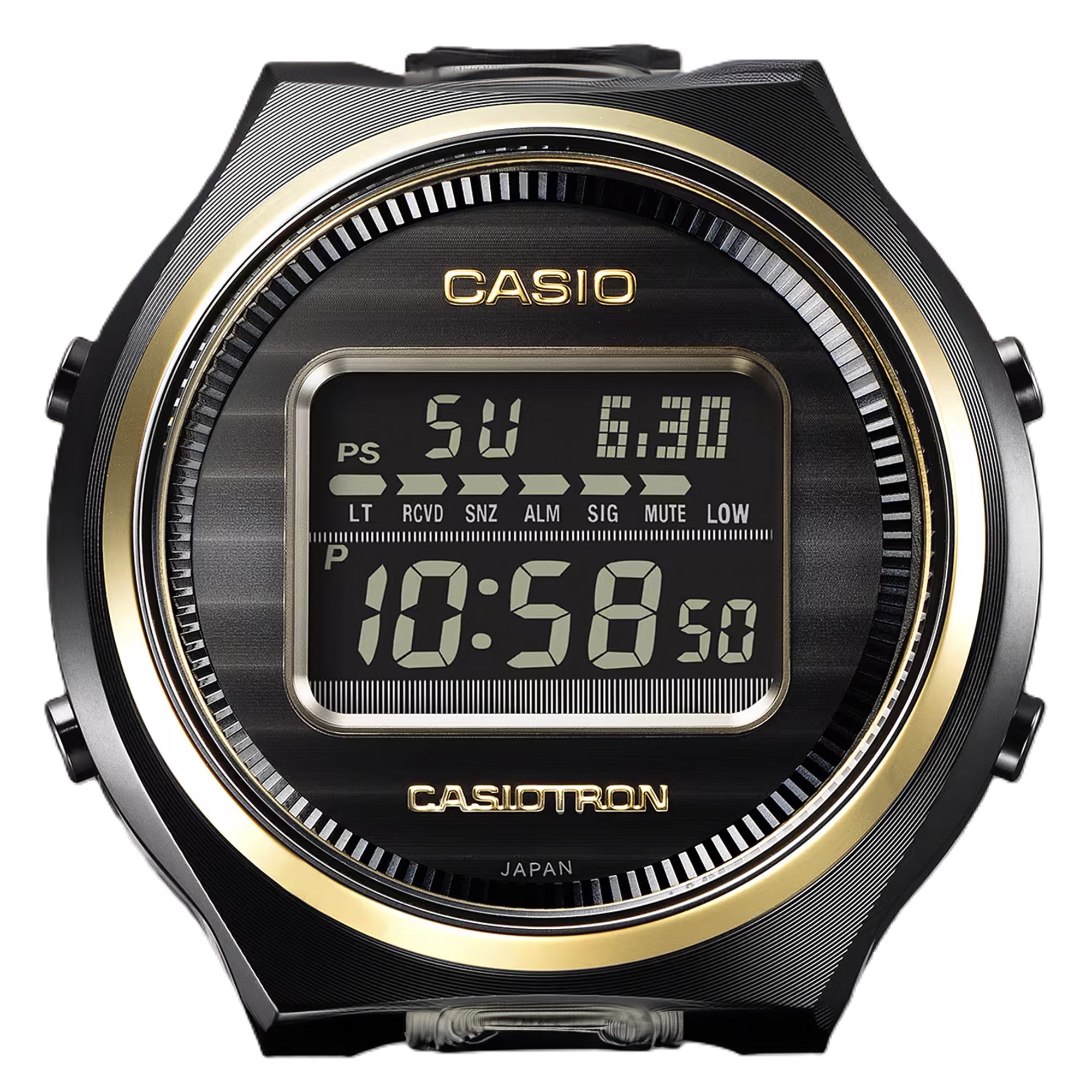 Casio 50th Anniversary Casiotron Zero To One  Black Dial Watch,  39.1mm