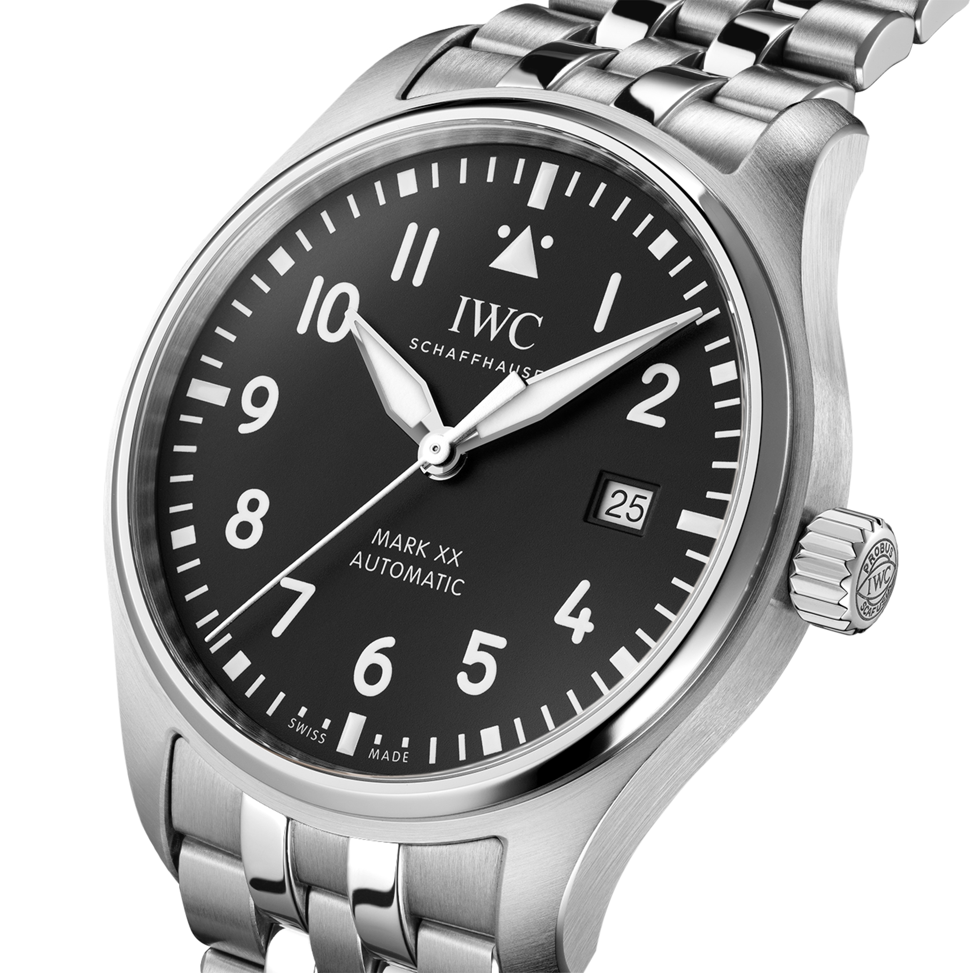 IWC Pilot's Watch Mark XX Black Dial Watch, 40mm