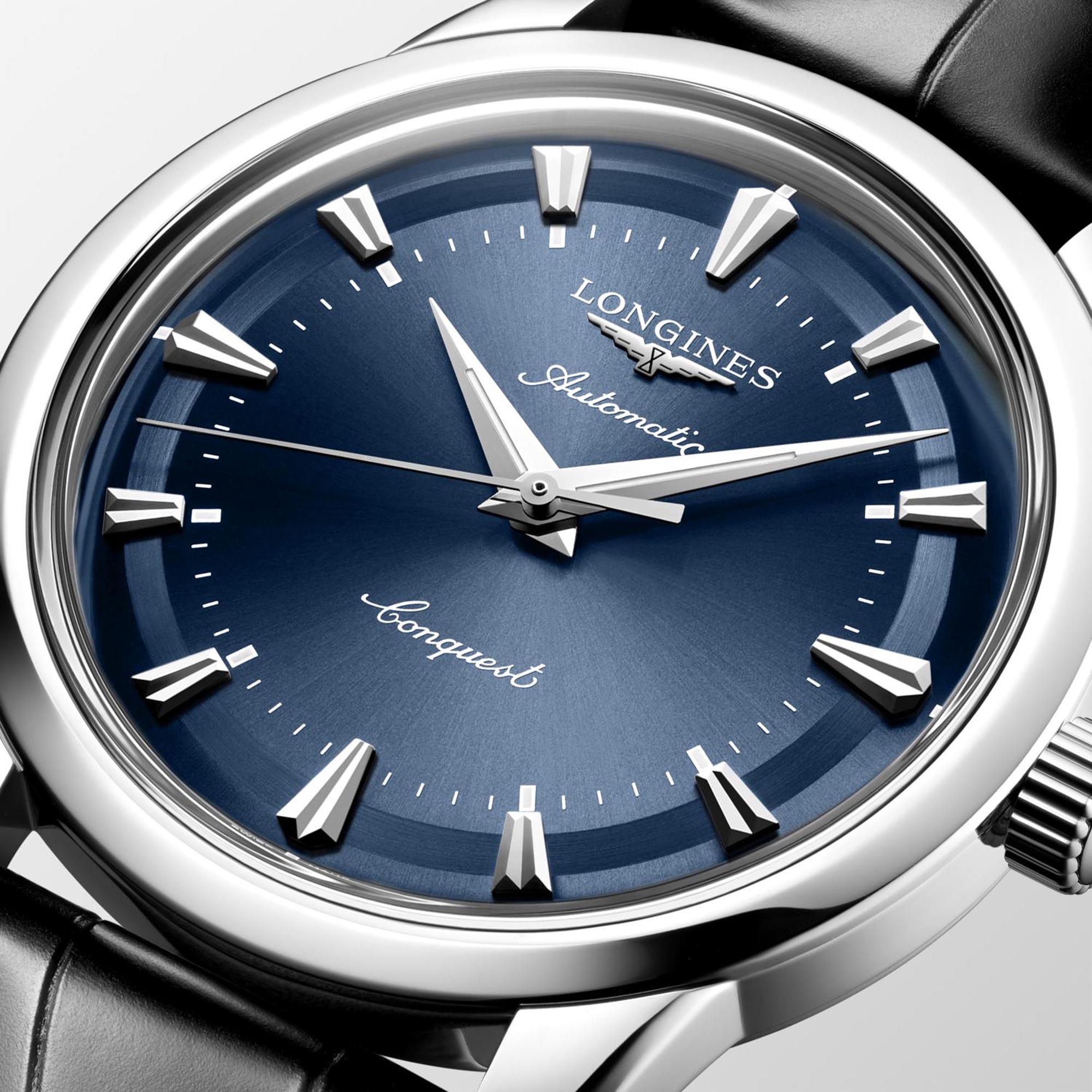 Longines Conquest Heritage Blue Dial Watch, 40mm