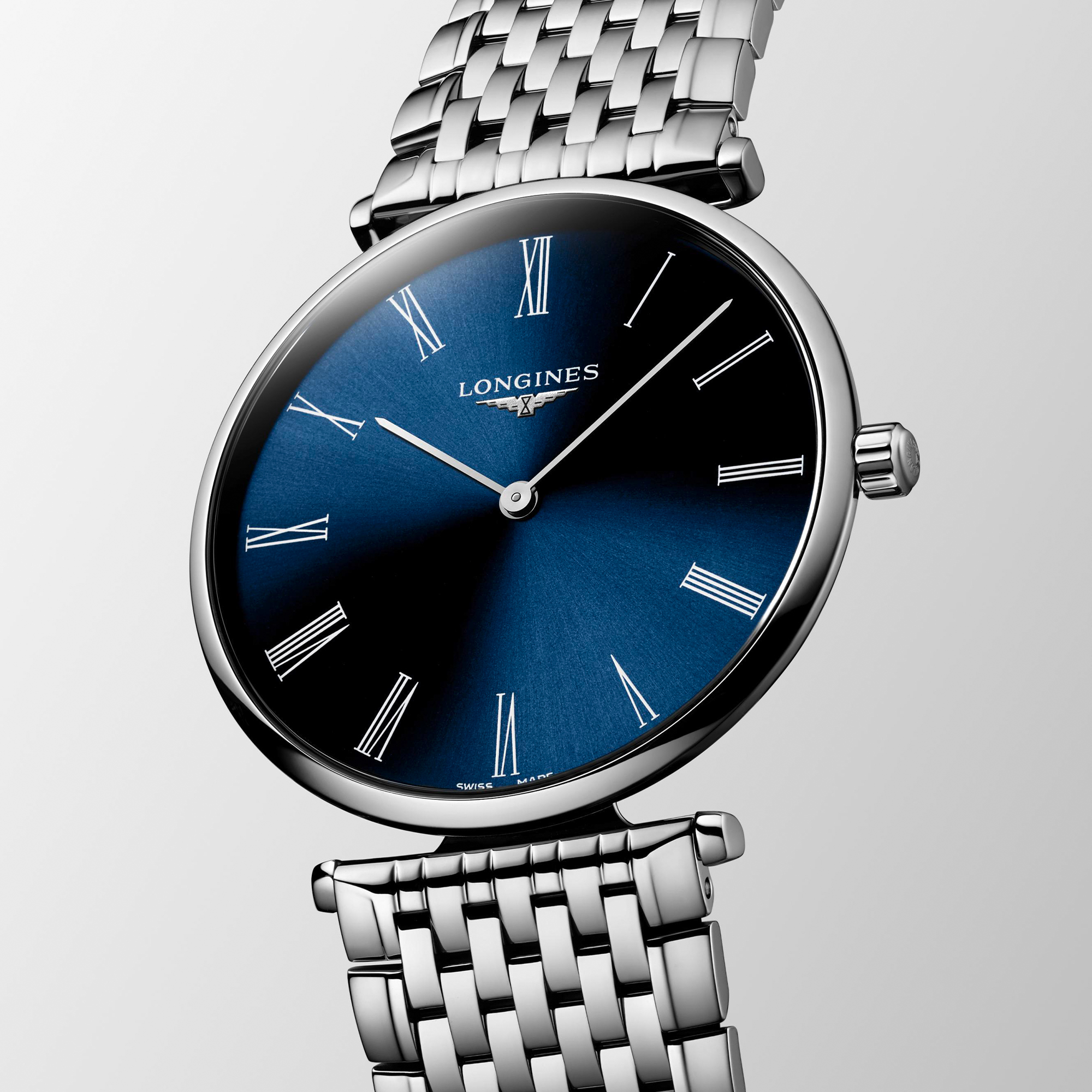 Longines La Grande Classique Blue Dial Watch, 38mm