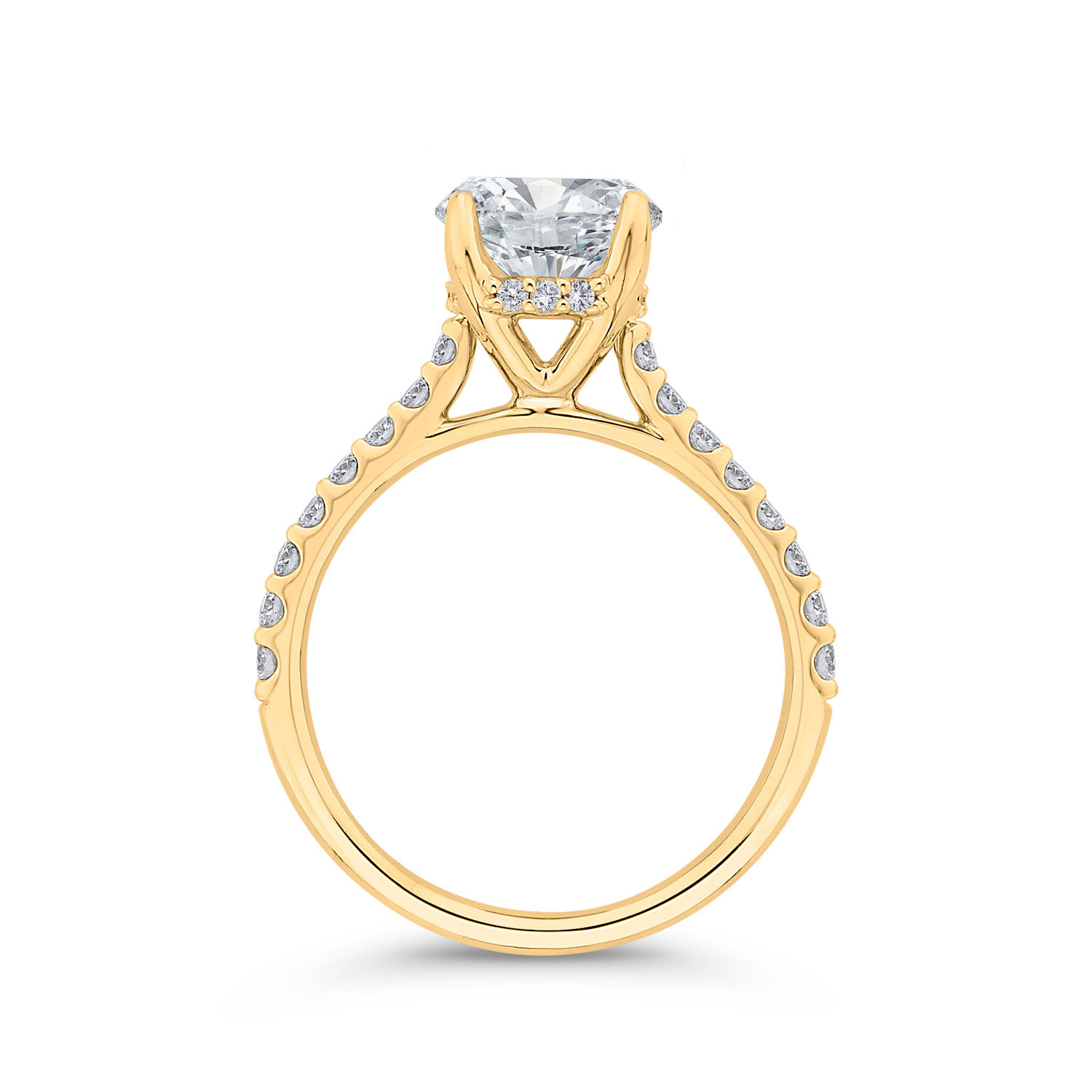 Bella Ponte Engagement Ring Setting 14K