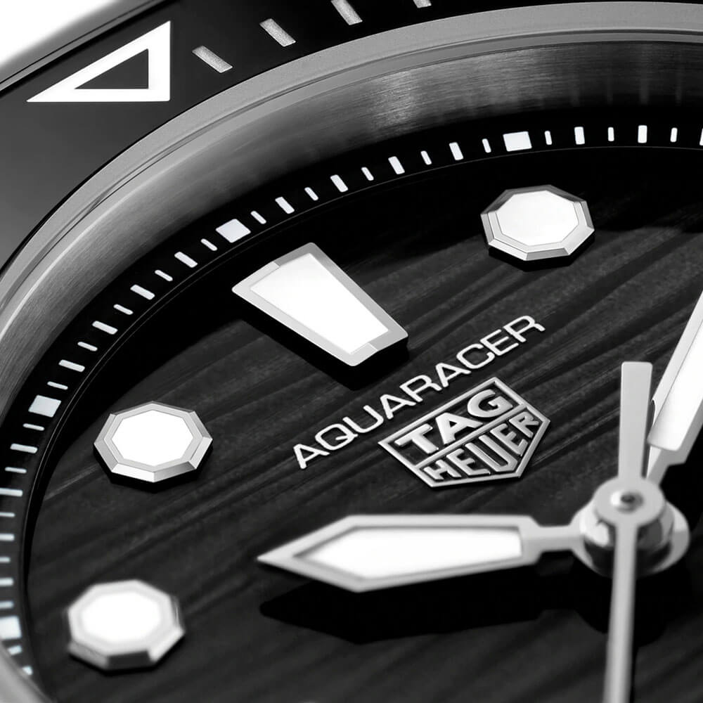 TAG Heuer Aquaracer Professional 300 Black Steel Watch, 36mm