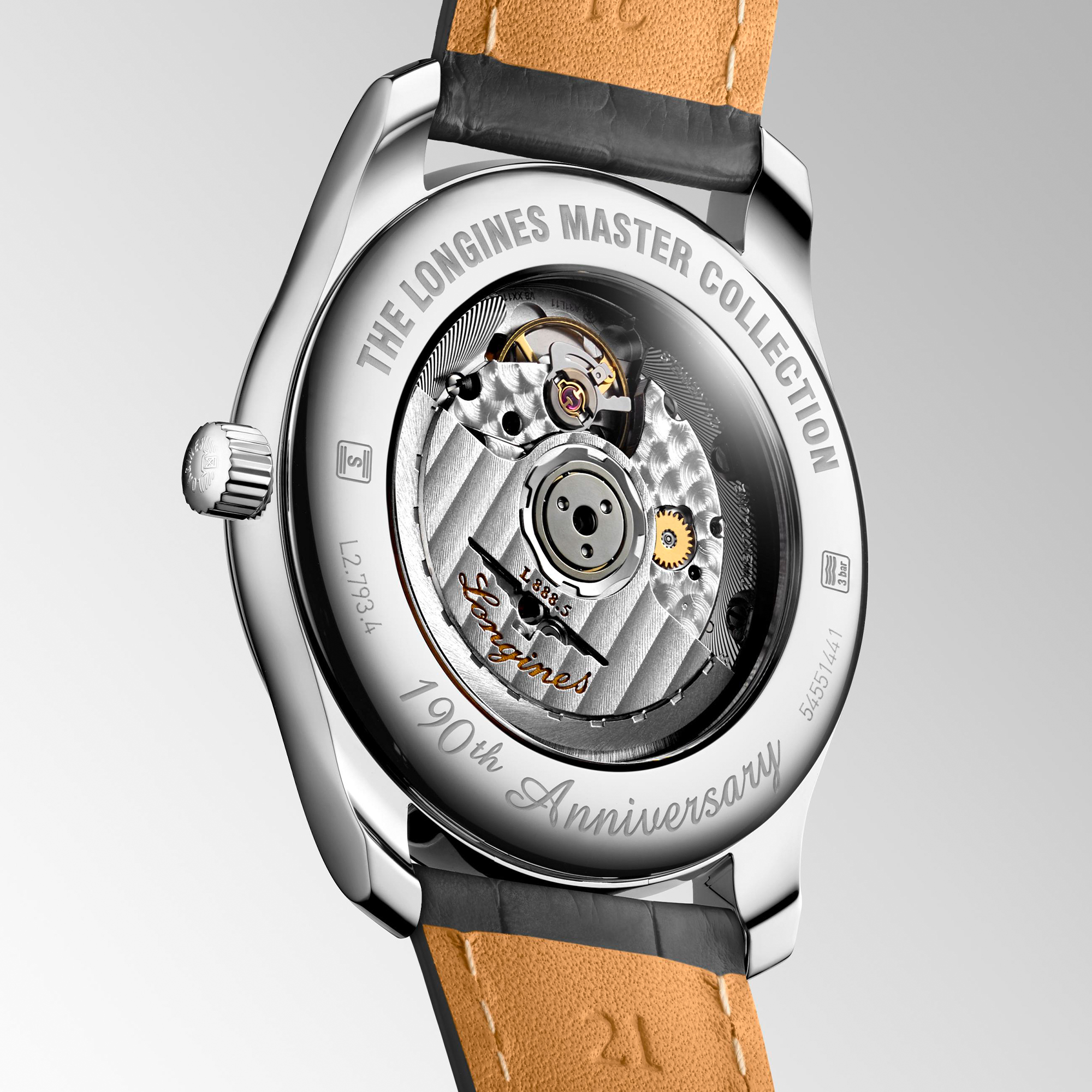 Longines Master Collection Silver Dial Watch, 40mm