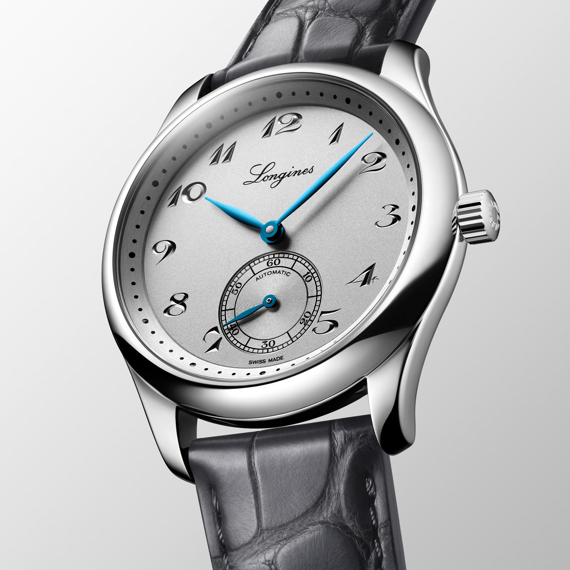 Longines Master Collection Silver Dial Watch, 38.5mm