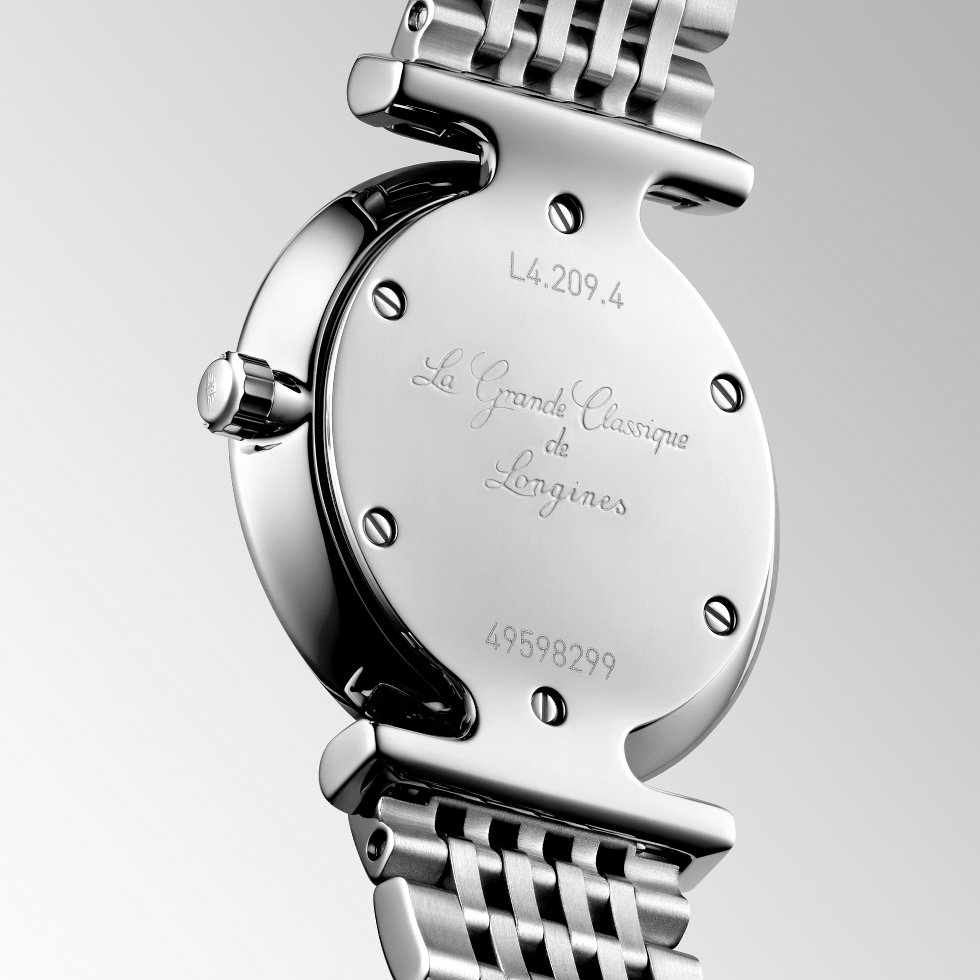 美品◎稼働 LONGINES レ ラヴィソント ダイヤベゼル クォーツ腕時計 Longines Women's La Grande Classique White Dial Watch, 24mm