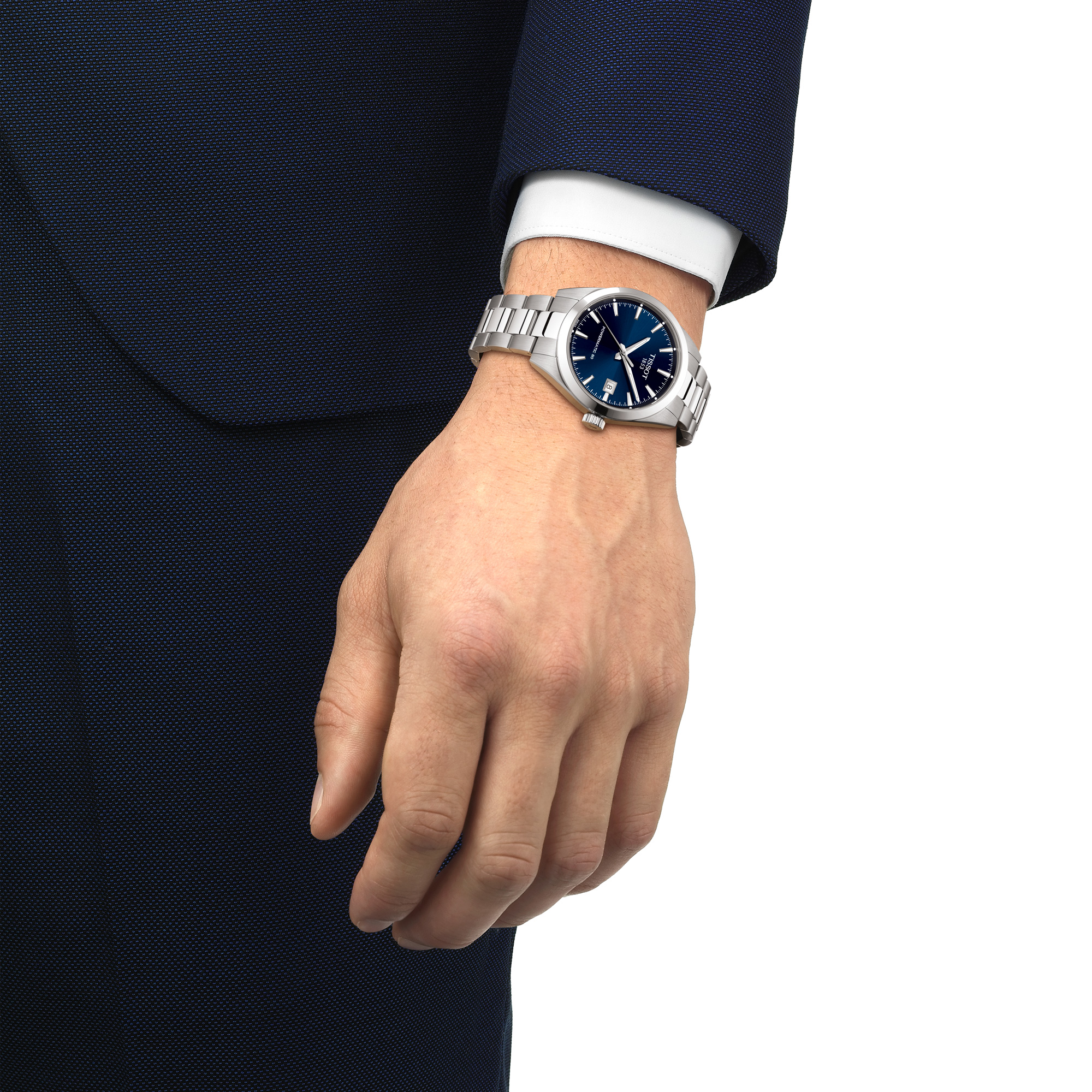 TISSOT Gentleman Blue Dial Watch, 38mm