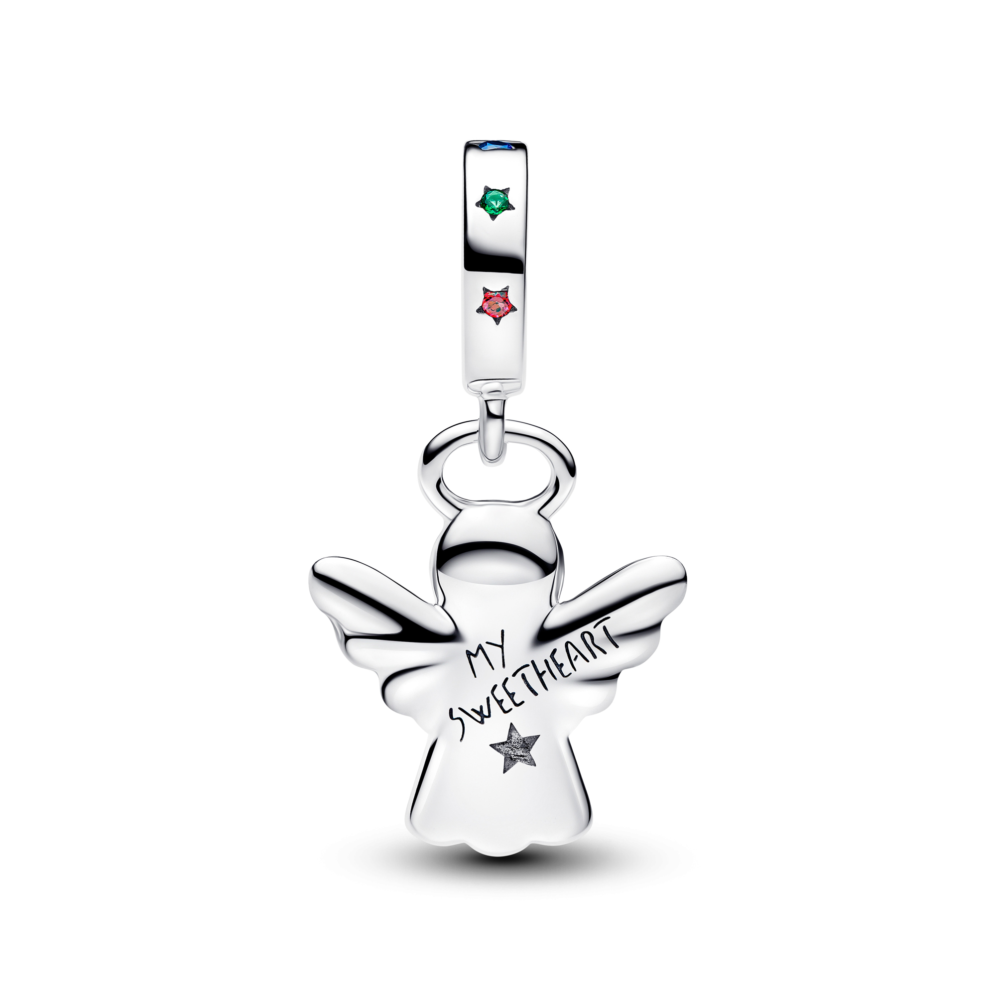 Pandora Gingerbread Angel Dangle Charm