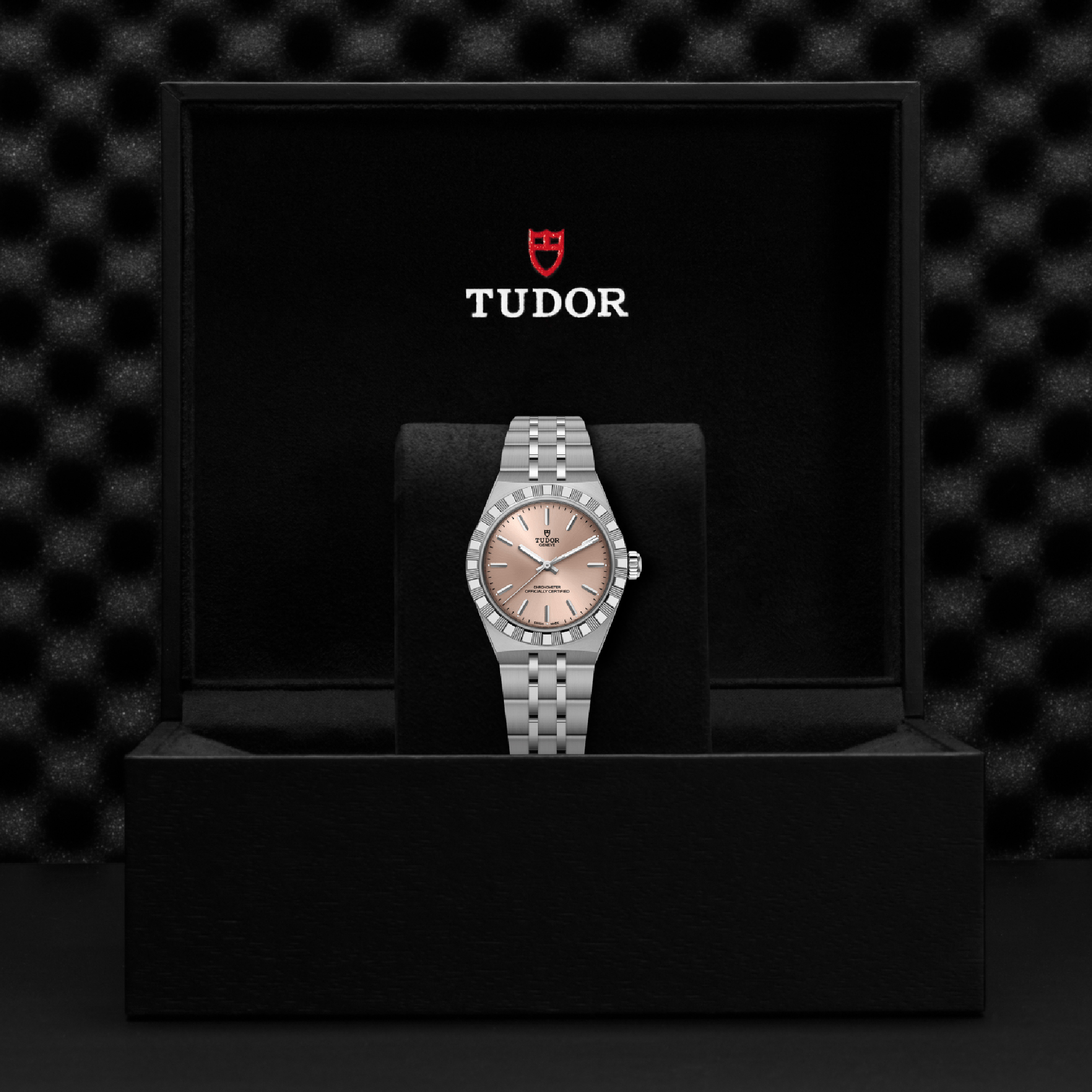 TUDOR Royal Salmon Dial Watch, 30mm