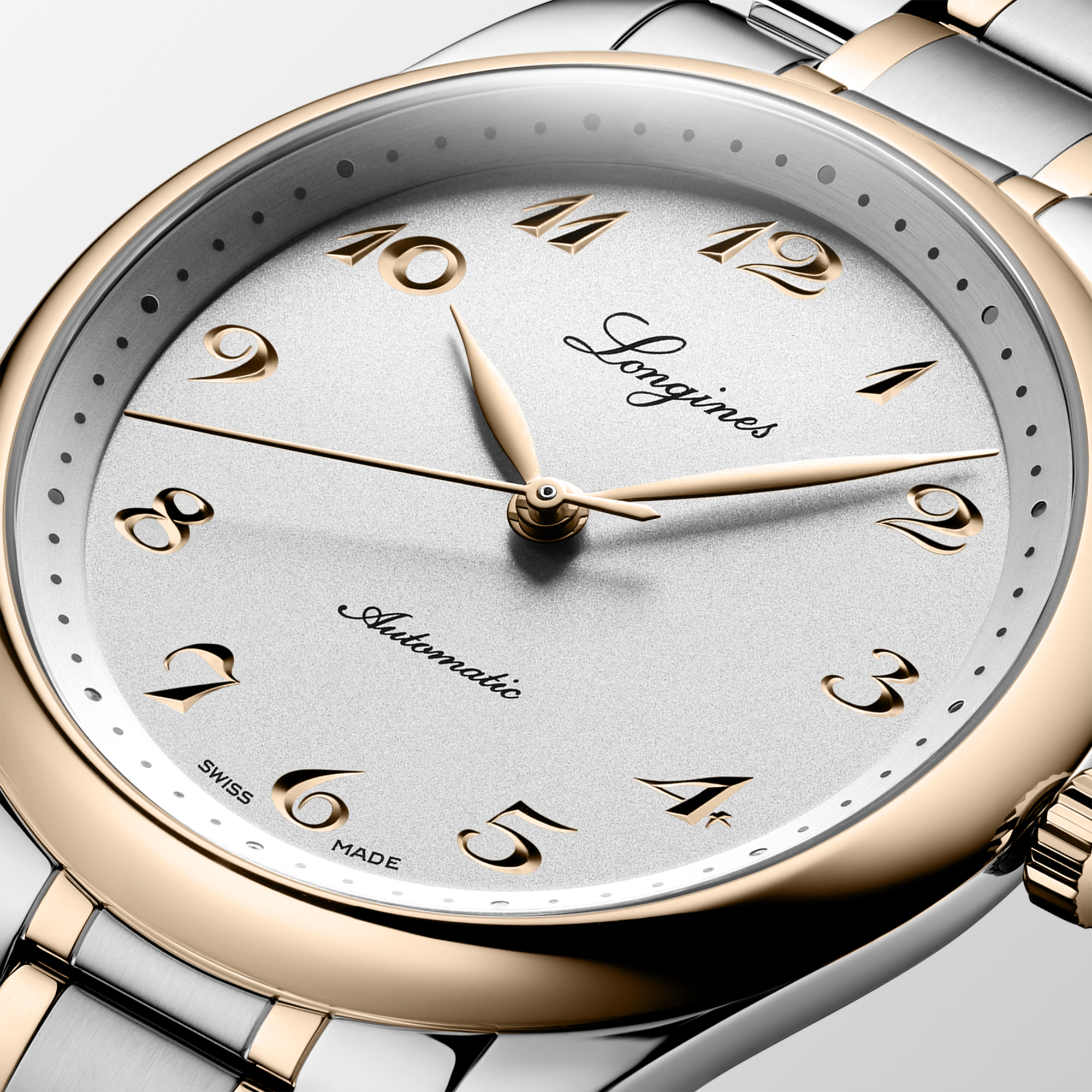 Longines Master Collection Silver Dial Watch, 40mm