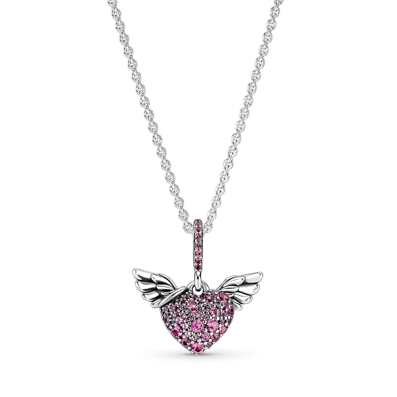 Pandora Pavé Heart \u0026 Angel Wings 