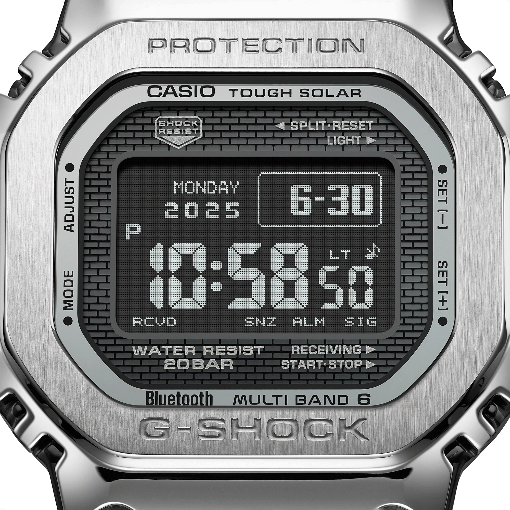 G-Shock Full Metal Series Black Dial Watch, 43.6mm