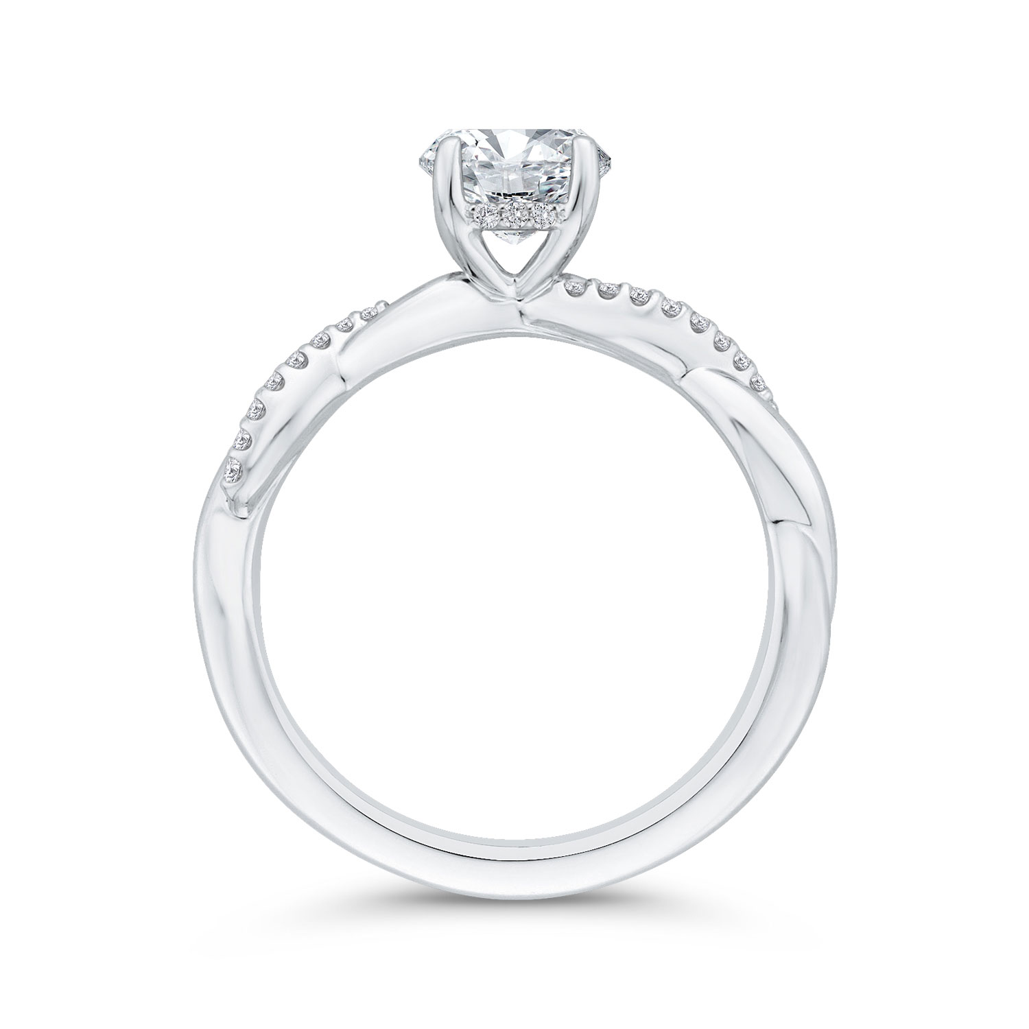 Bella Ponte Engagement Ring Setting 14K